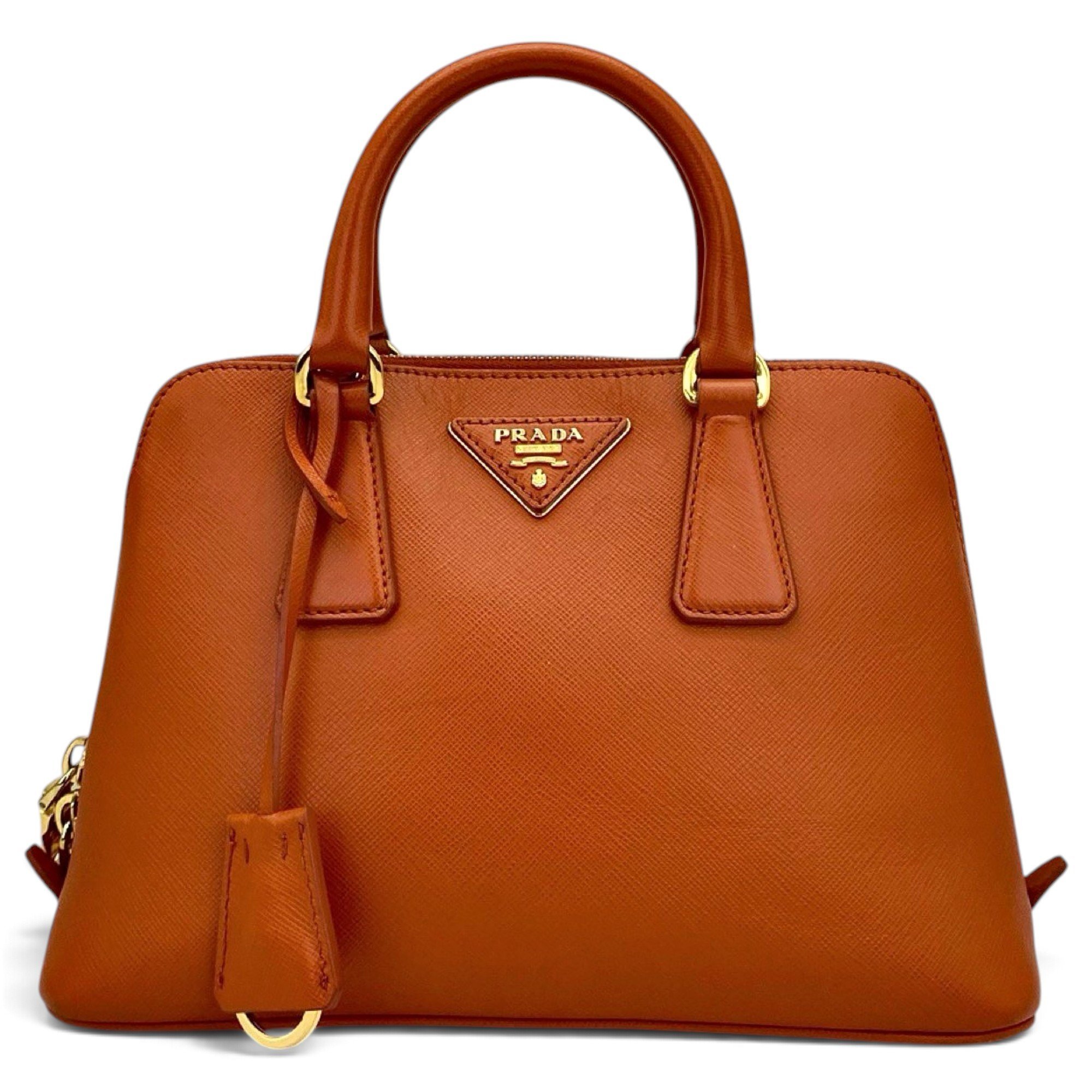Promenade leather handbag