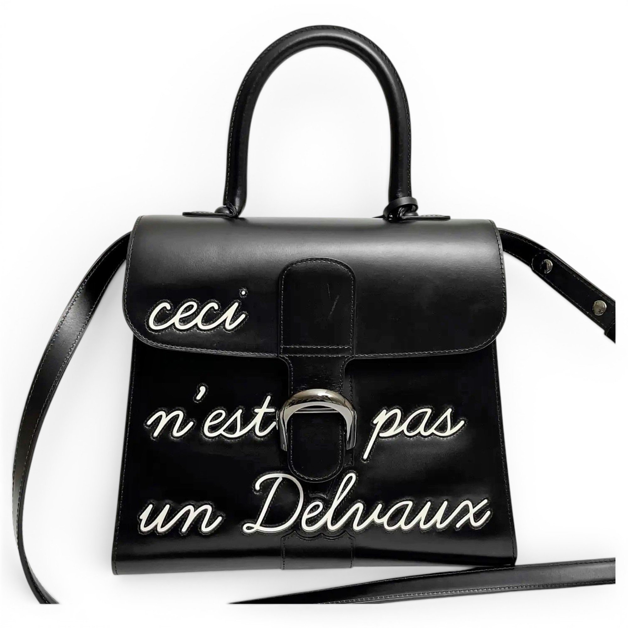 Brillant leather handbag