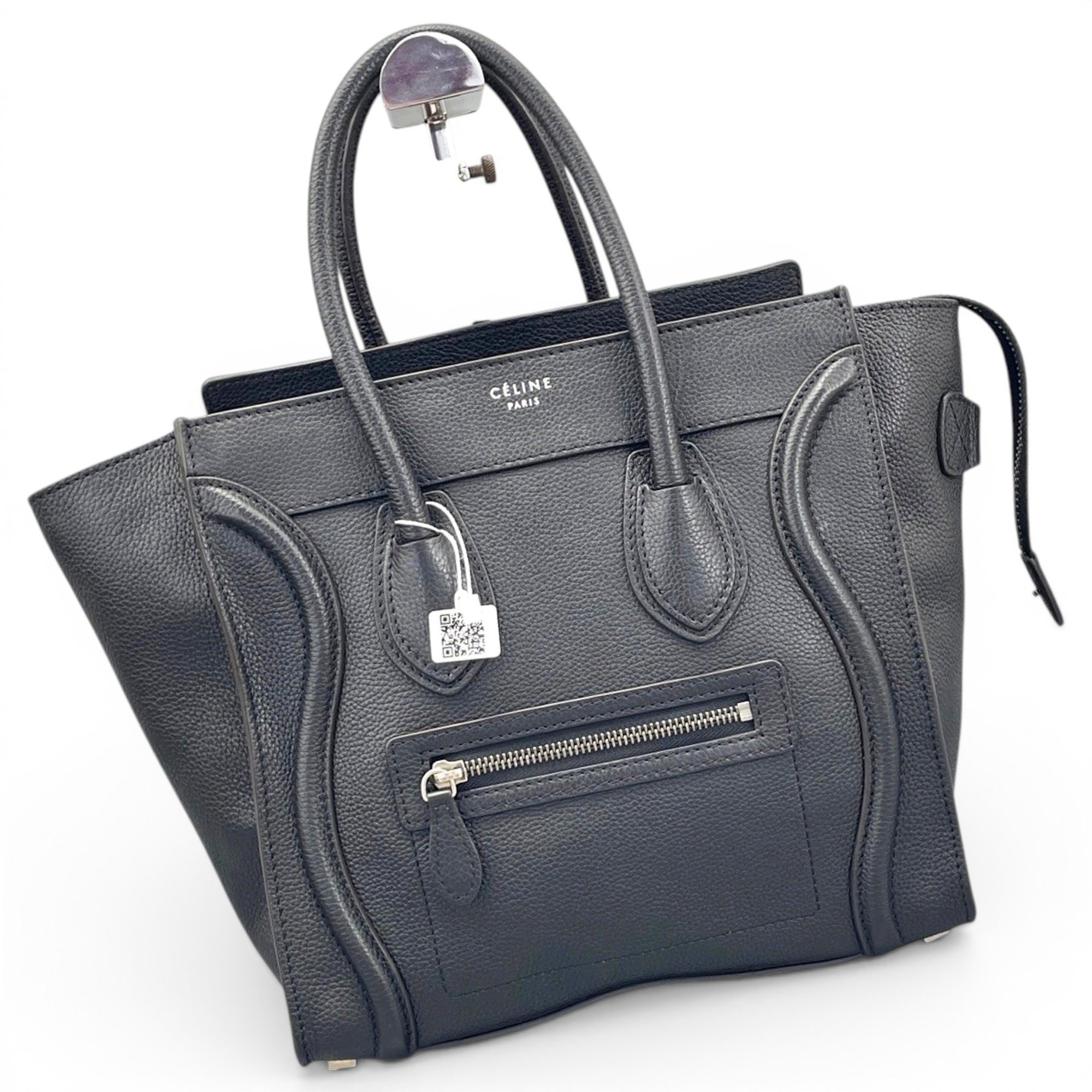 Luggage leather handbag