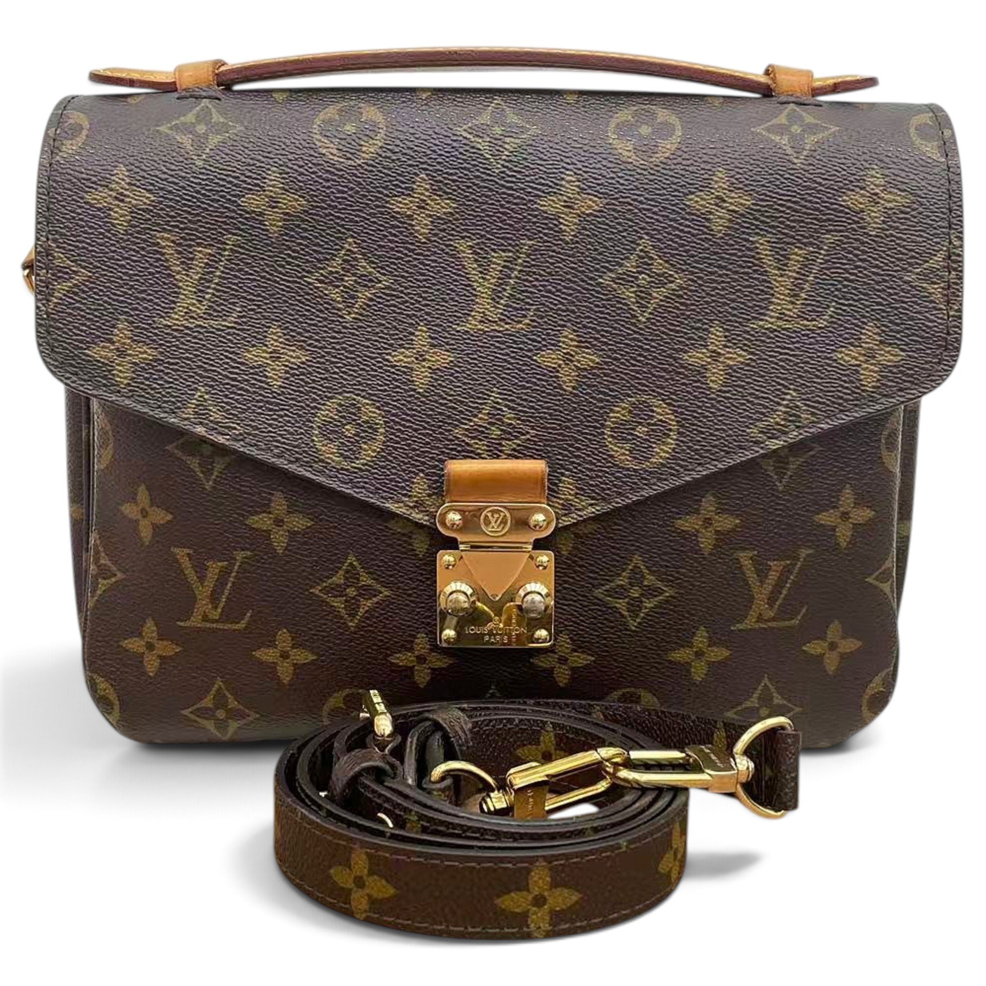 Metis leather handbag