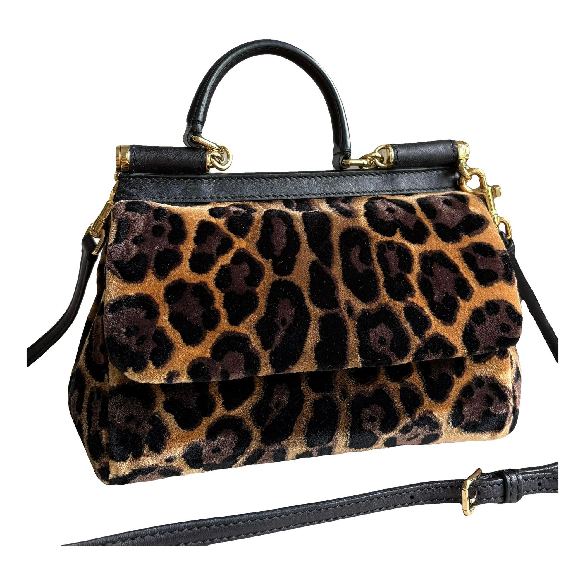 Sicily velvet handbag