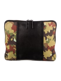 3.1 Phillip Lim Canvas Camo Clutch