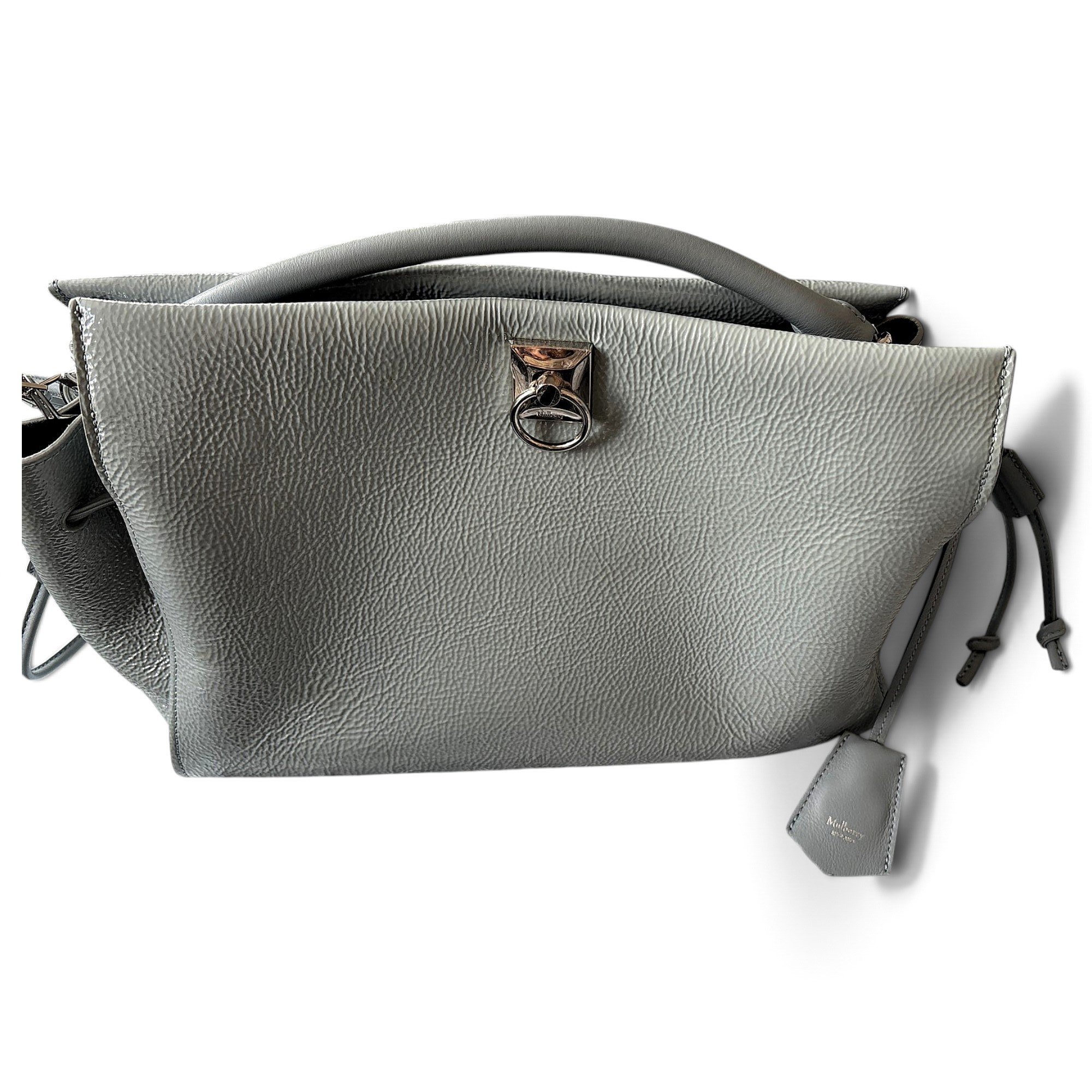 Iris leather handbag