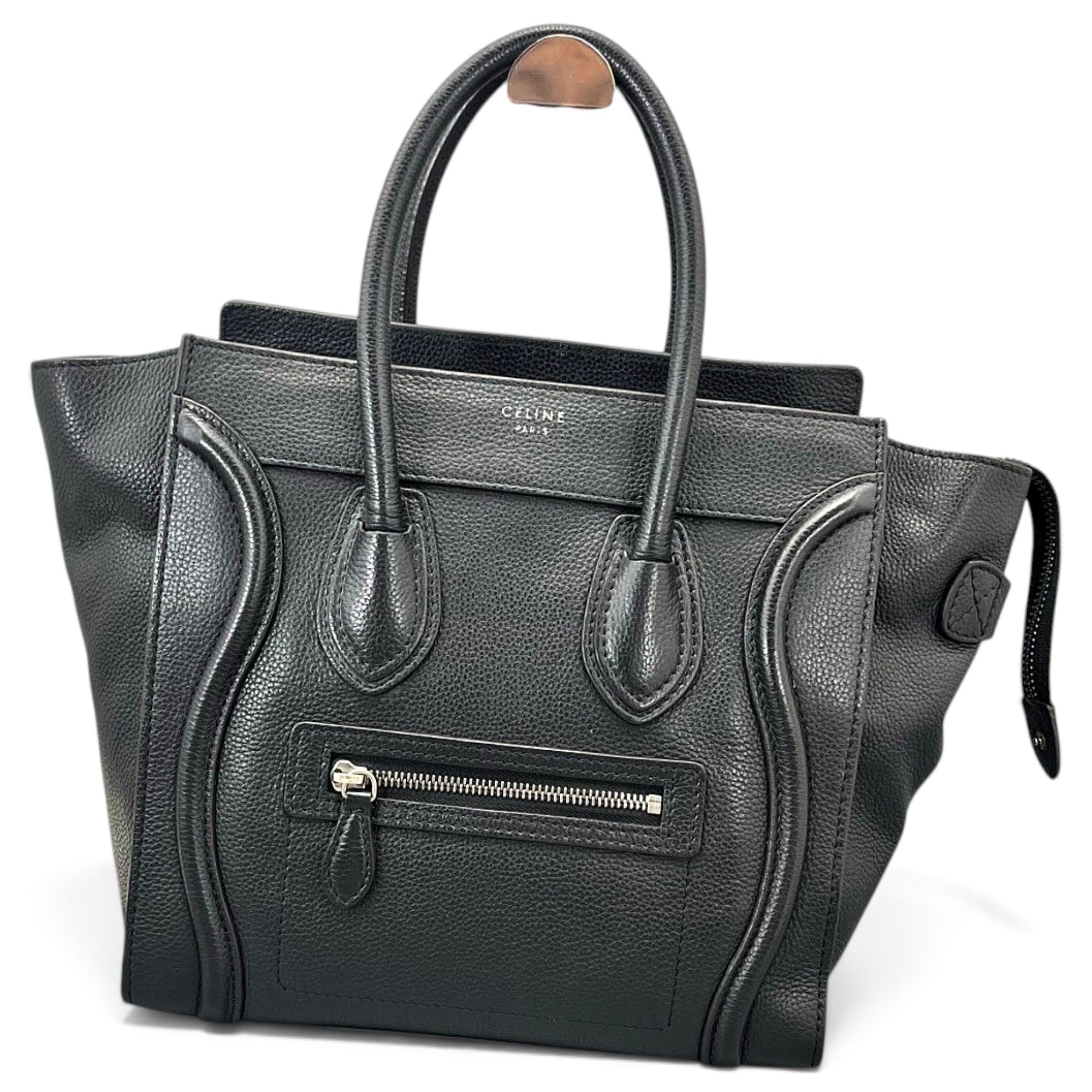 Luggage leather handbag