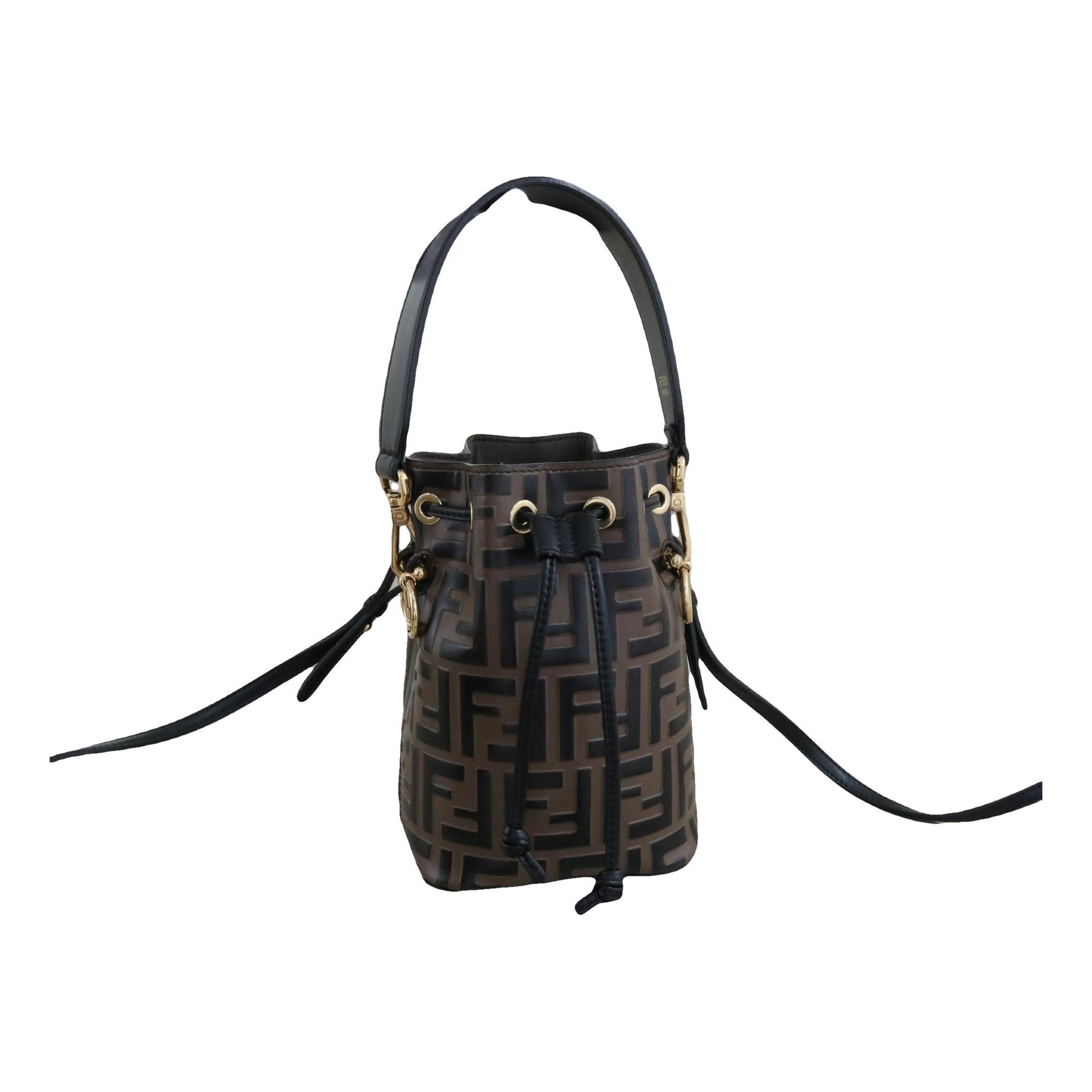 Mon Trésor leather handbag