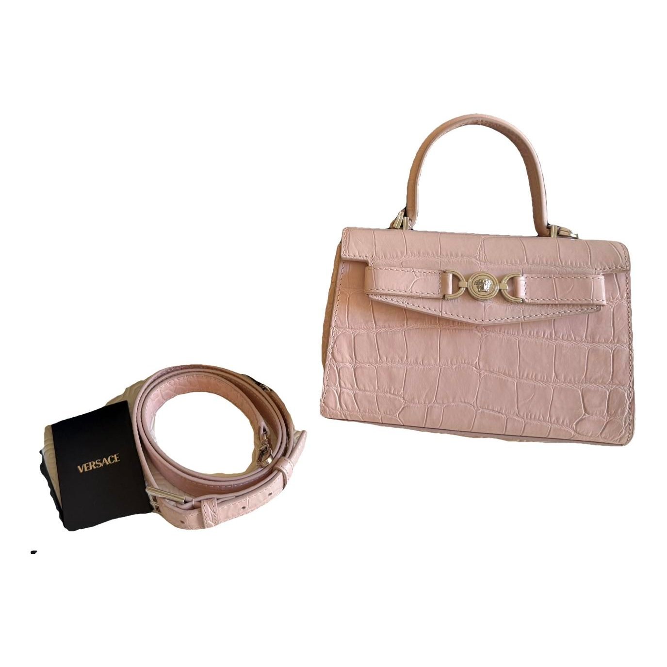 La Medusa leather mini bag