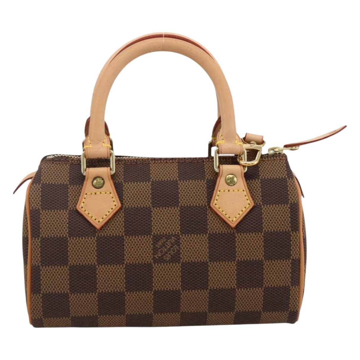 Speedy leather handbag