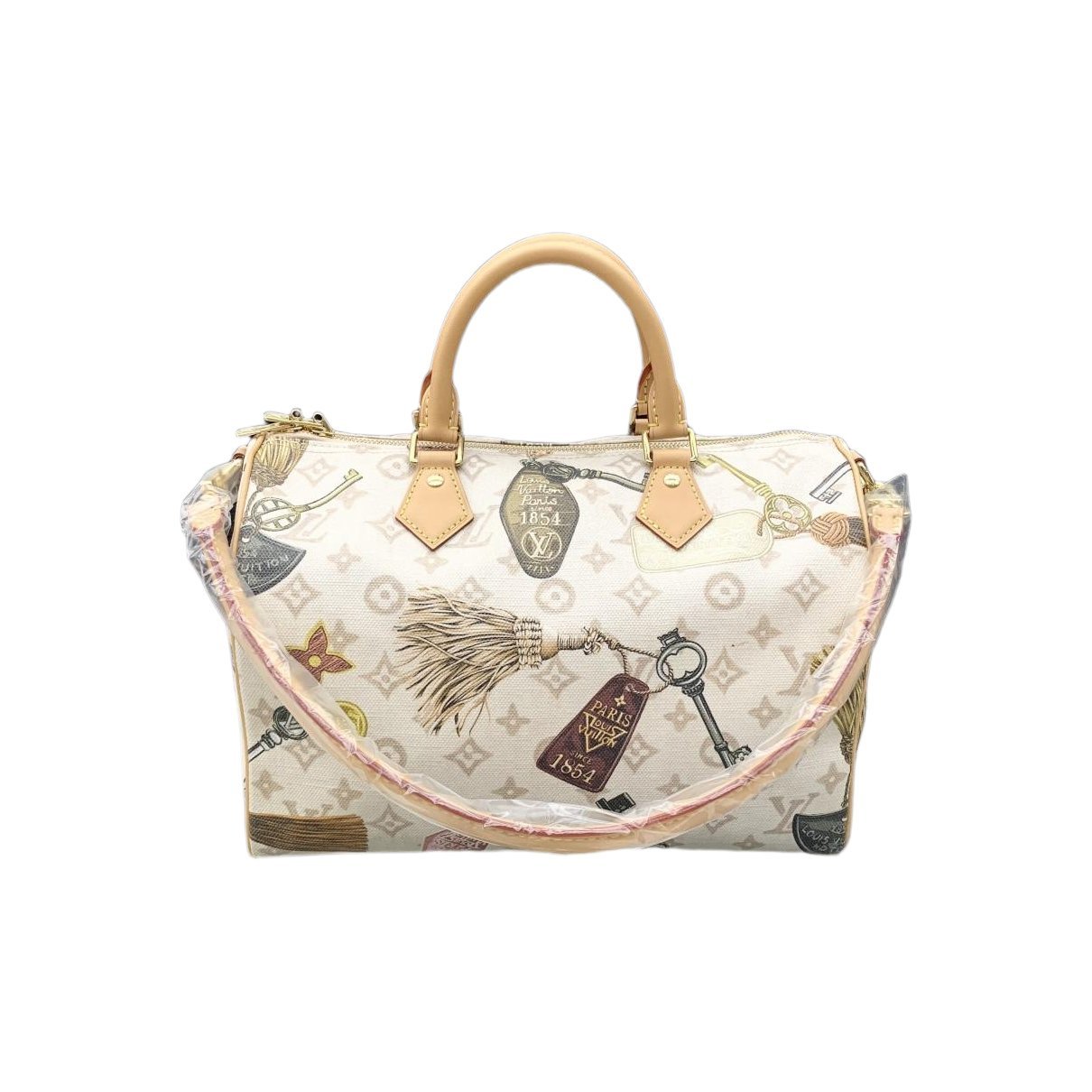 Speedy Bandoulière leather handbag
