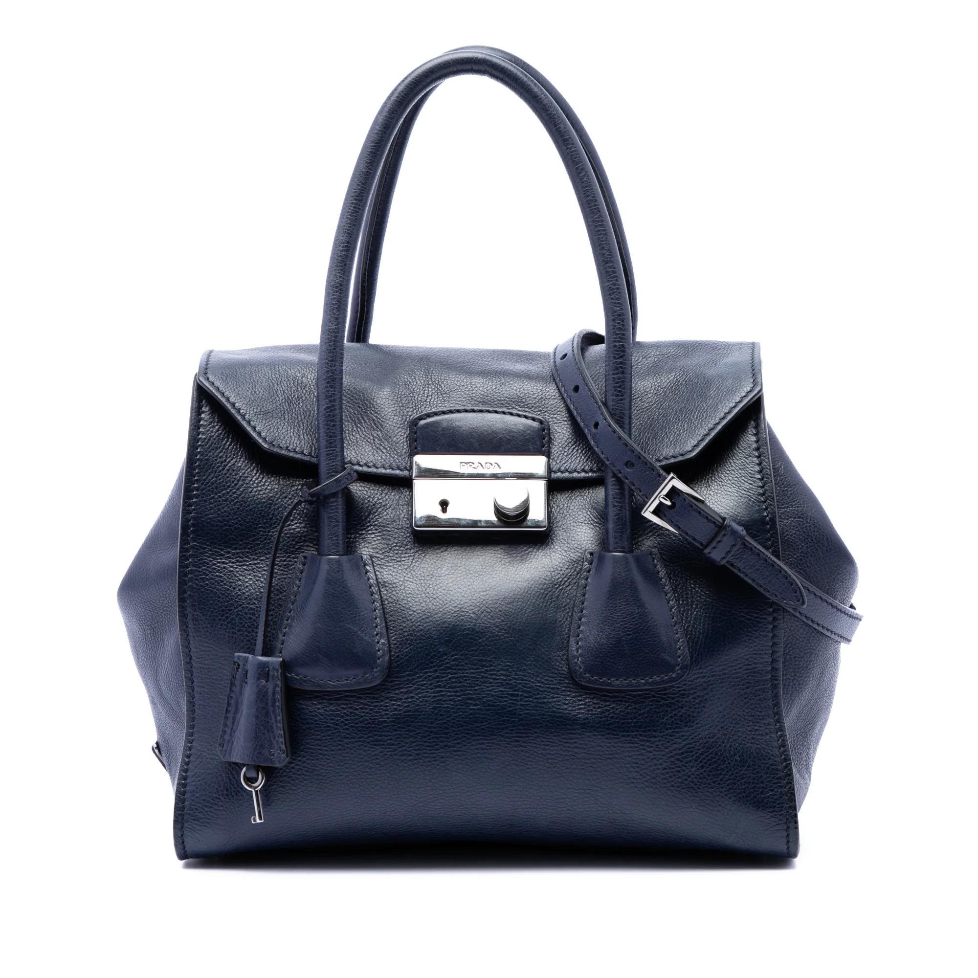 Sound leather satchel
