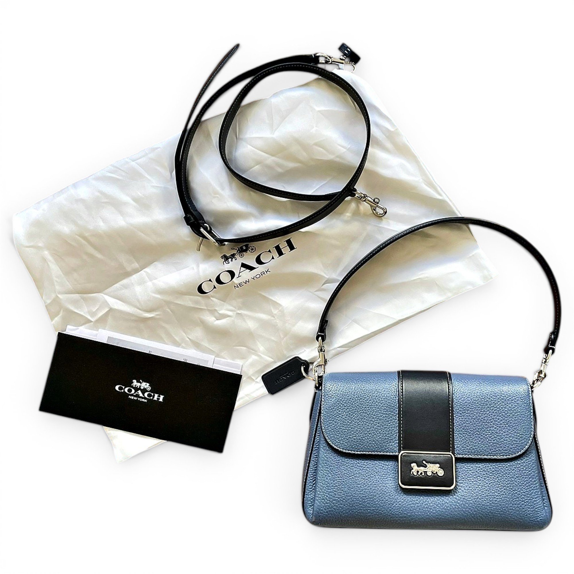 Leather crossbody bag