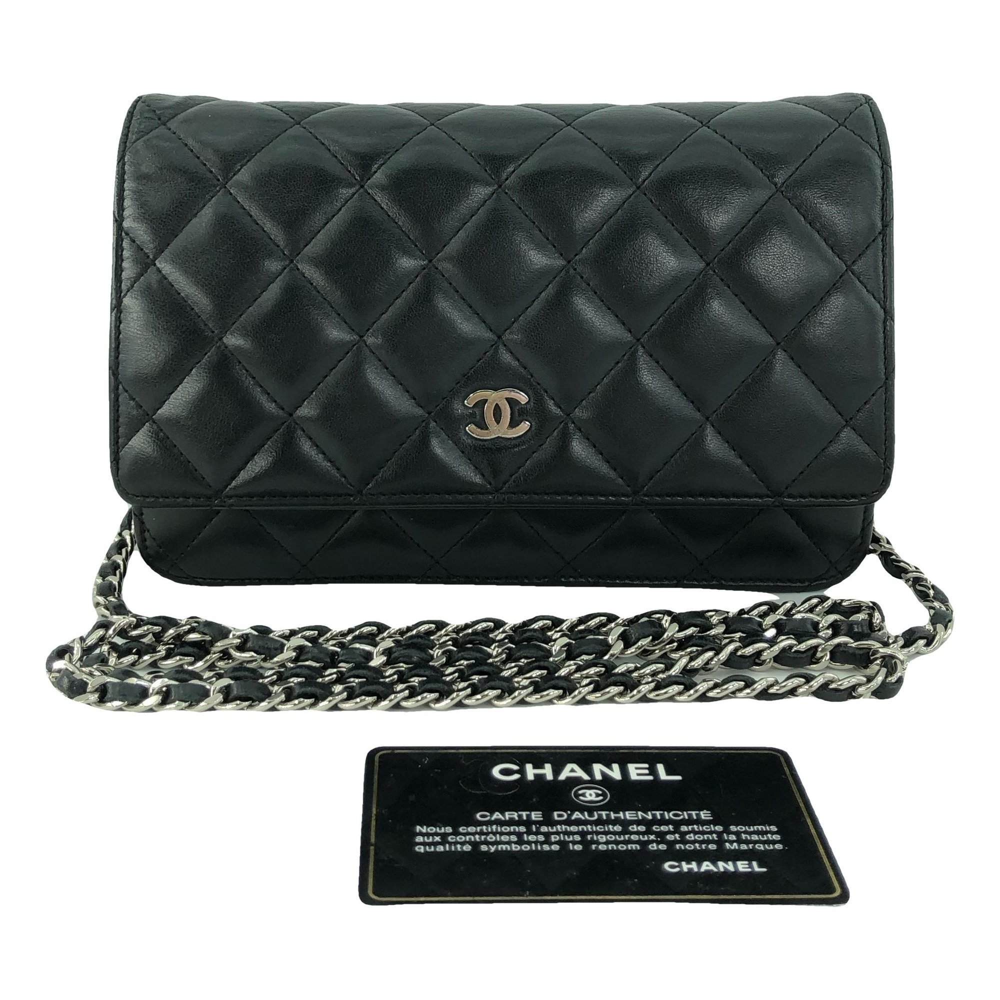 Wallet On Chain Timeless/Classique leather bag