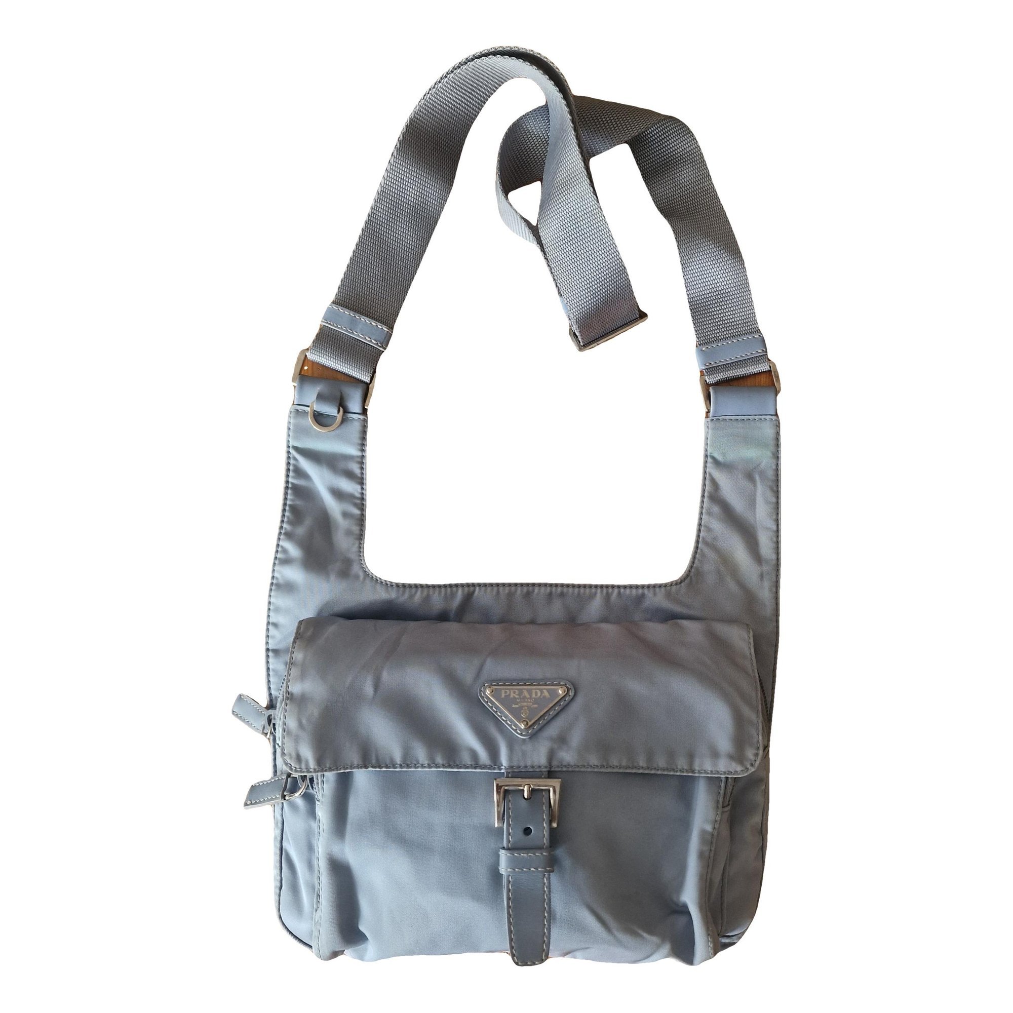 Re-Nylon cloth crossbody bag