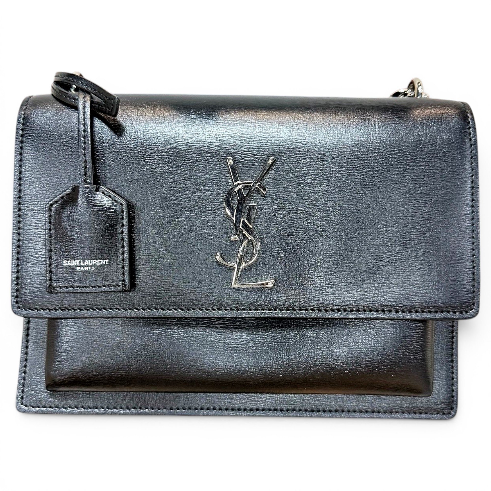 Sunset leather handbag
