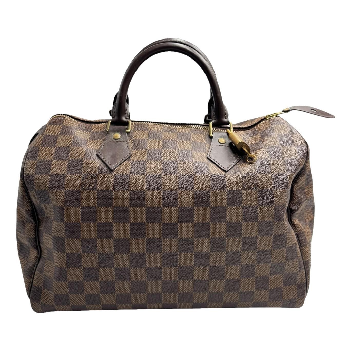 Speedy leather handbag