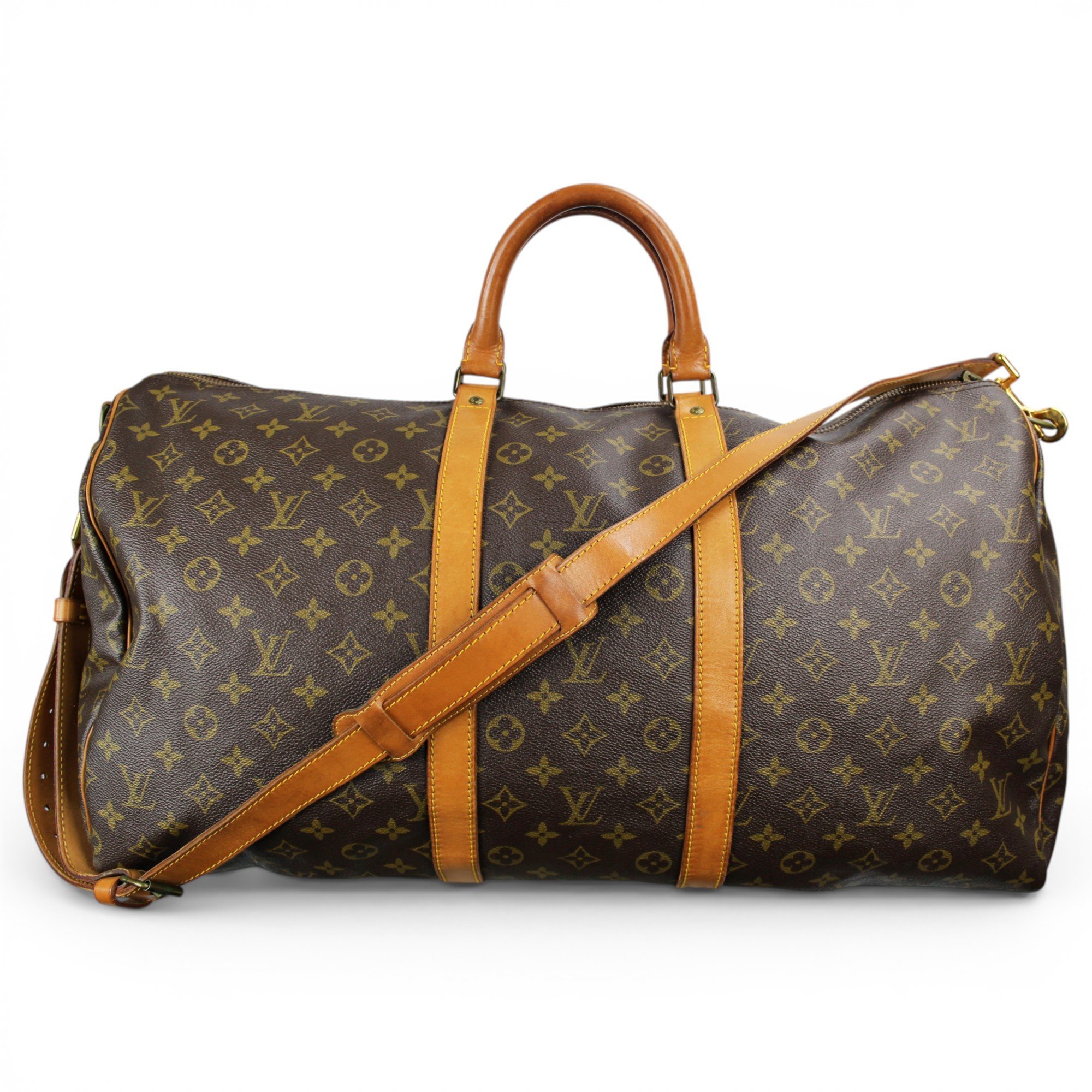 Keepall leather 48h bag