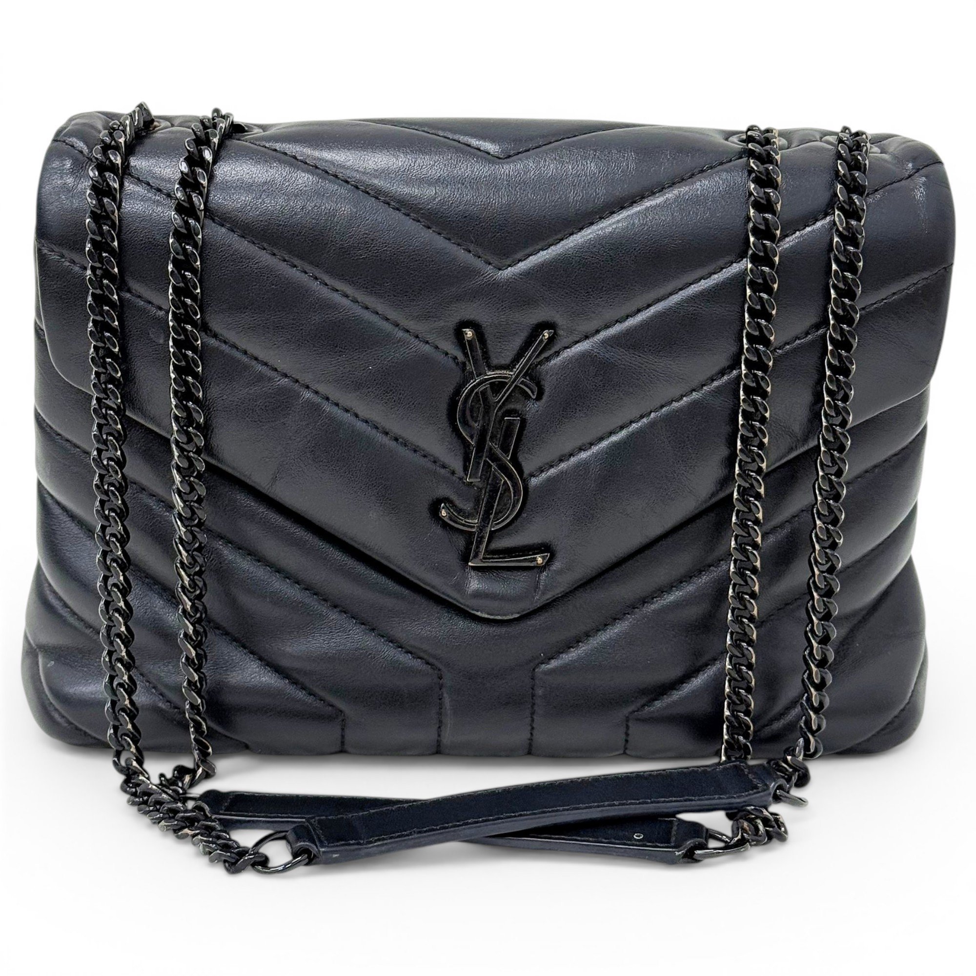 Loulou leather handbag