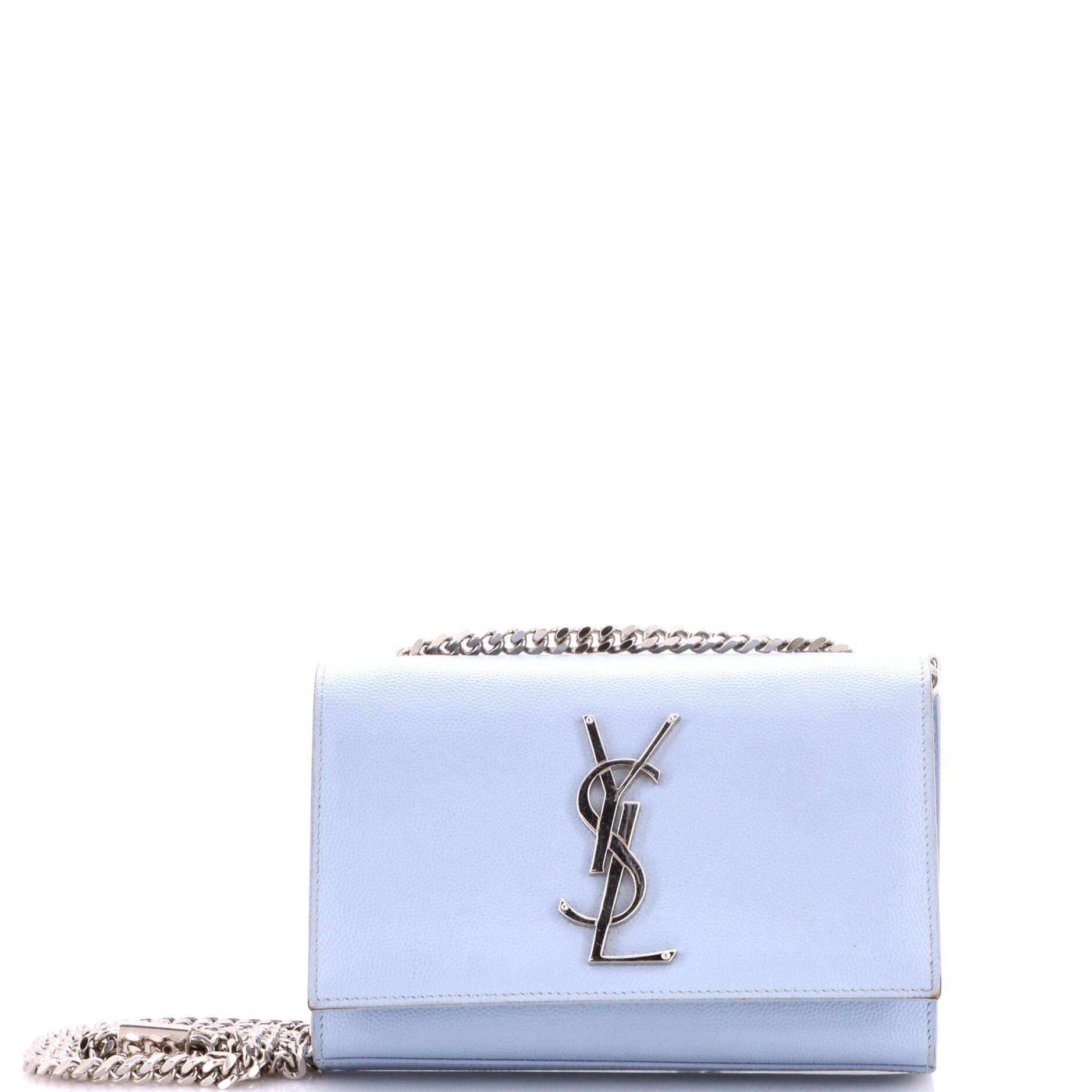 Classic Monogram Crossbody Bag Grainy Leather Small