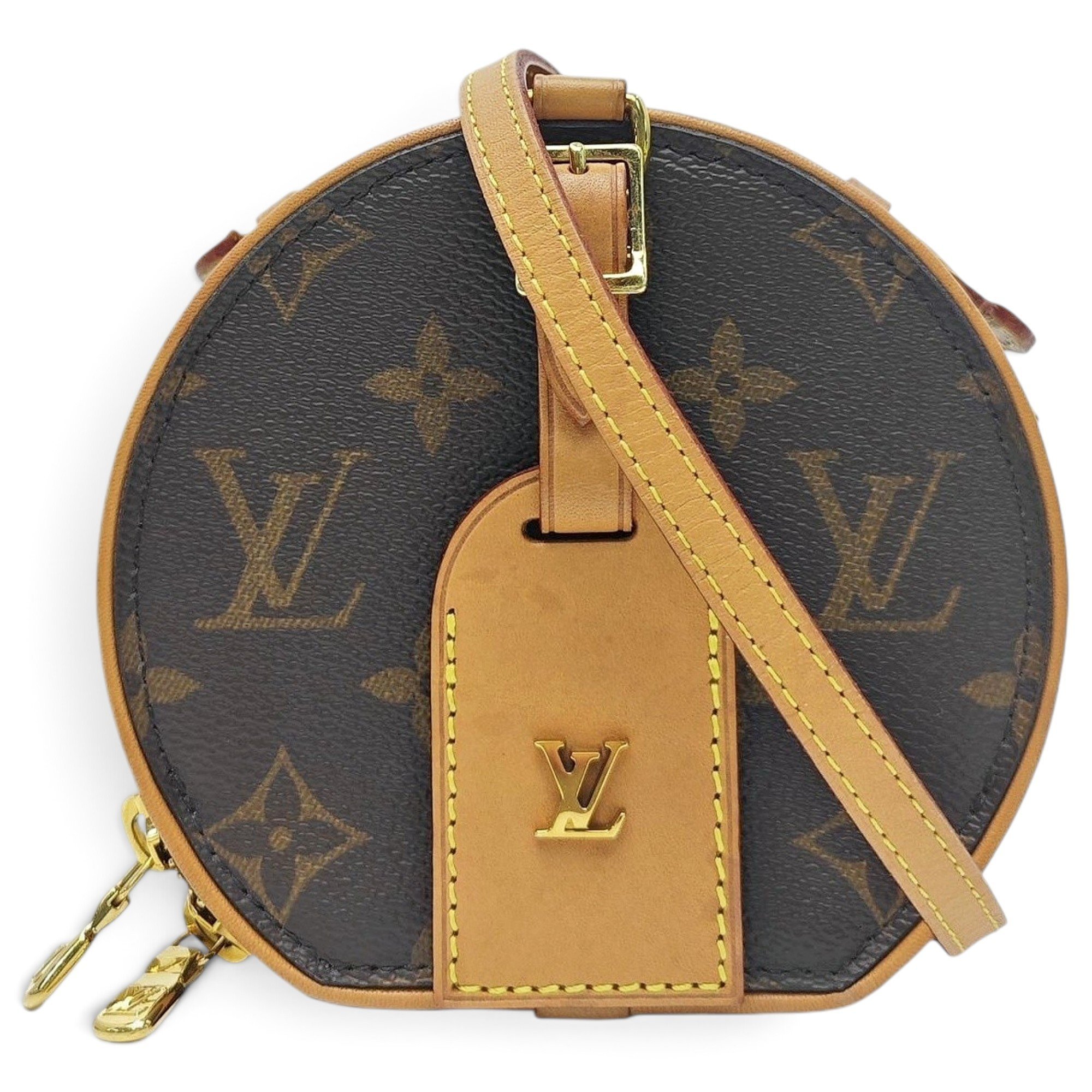 Micro boite chapeau leather handbag
