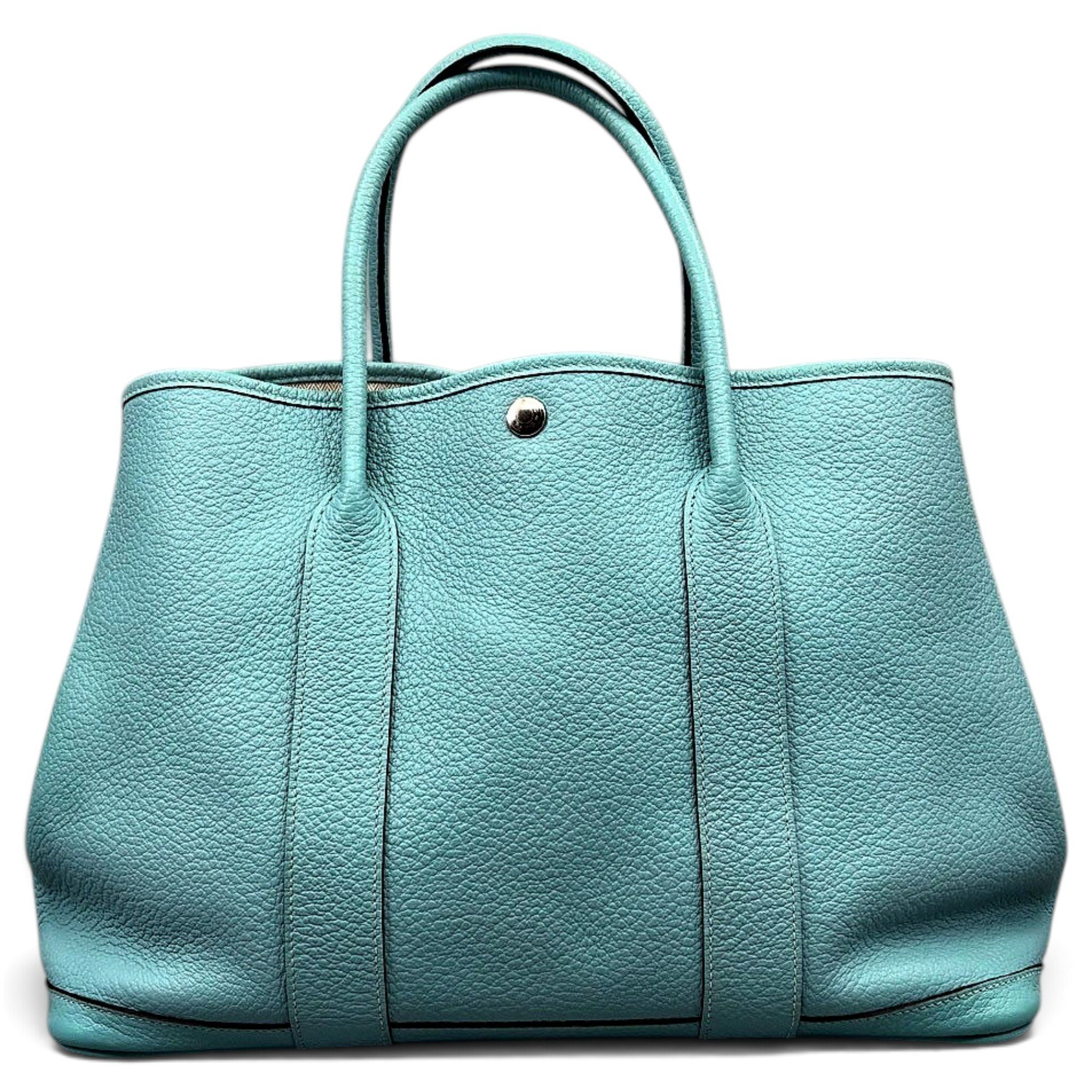 Garden Party leather handbag
