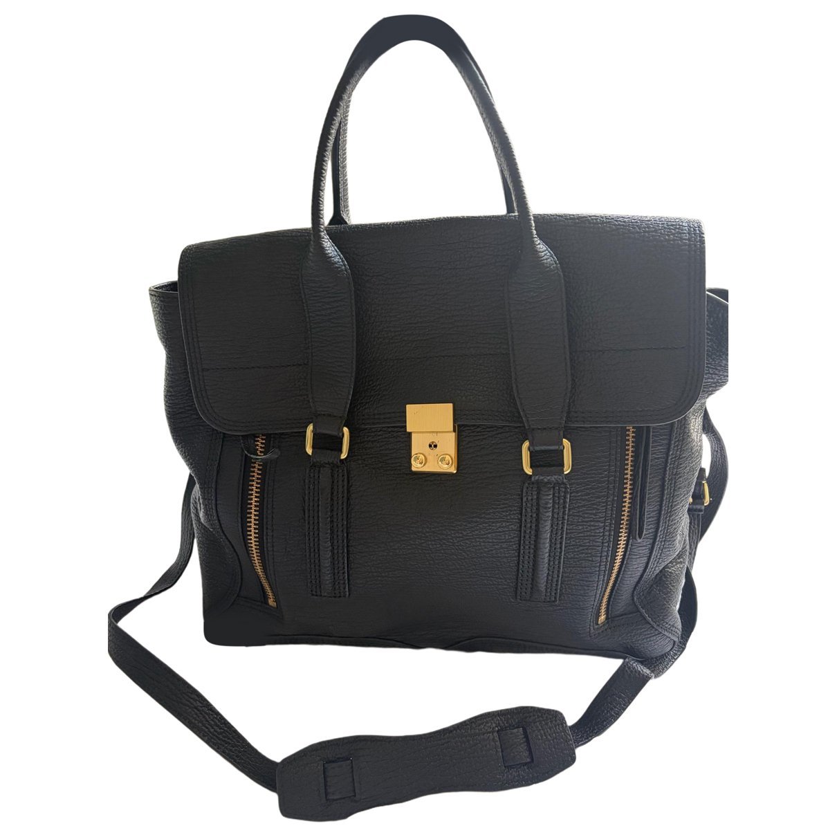 Pashli leather satchel