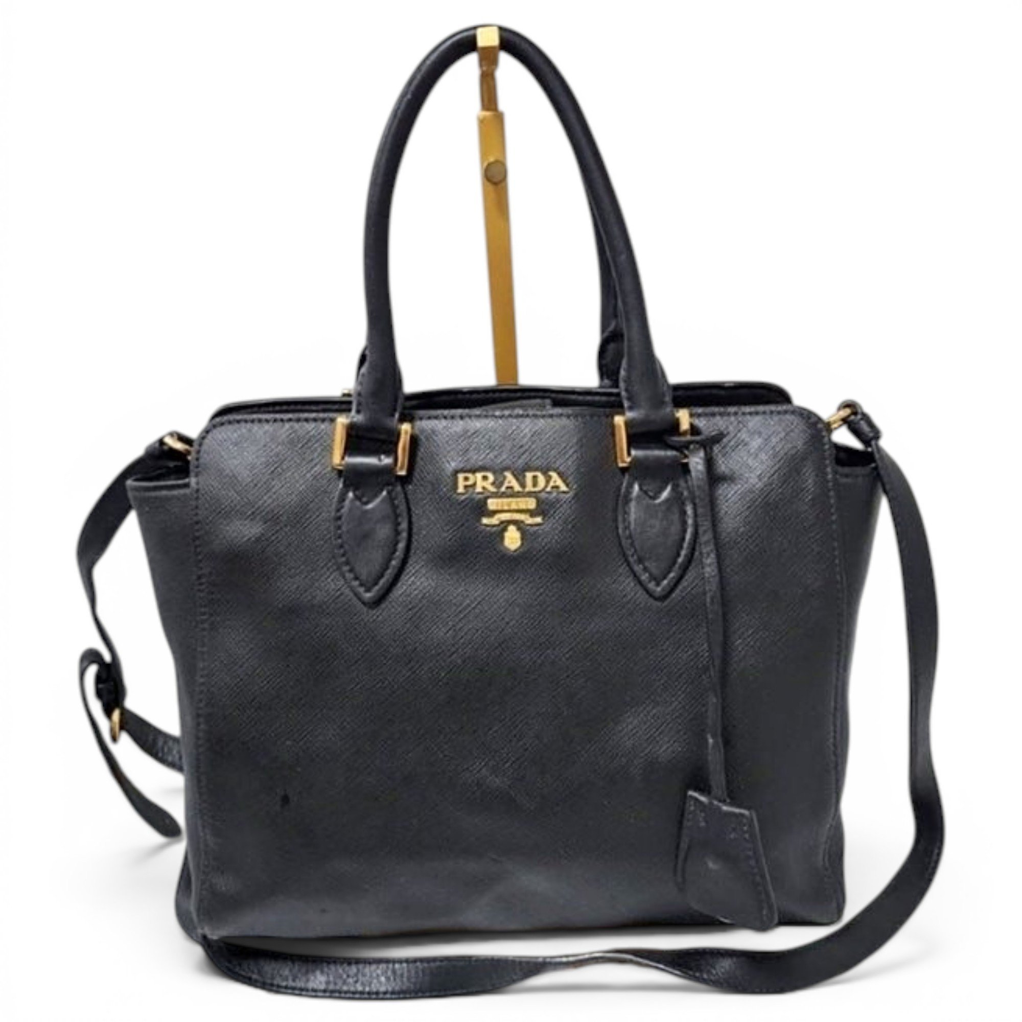Leather satchel