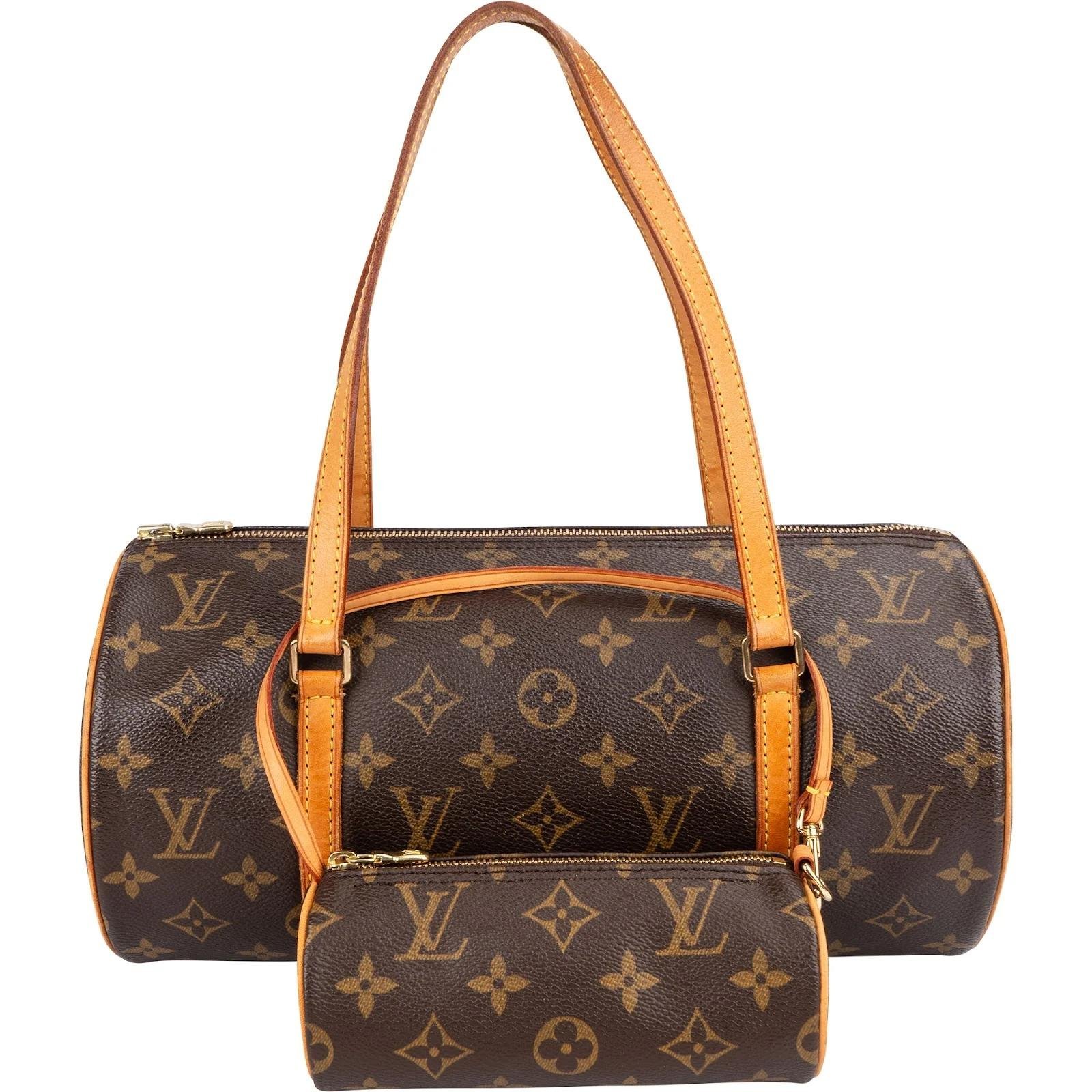 Papillon leather handbag