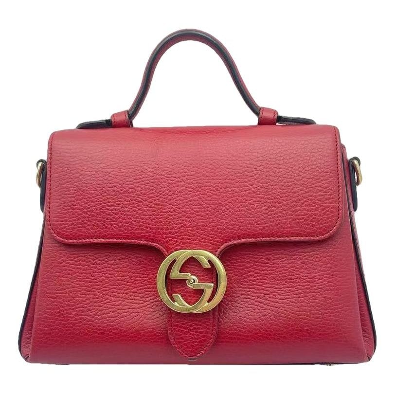 Leather handbag