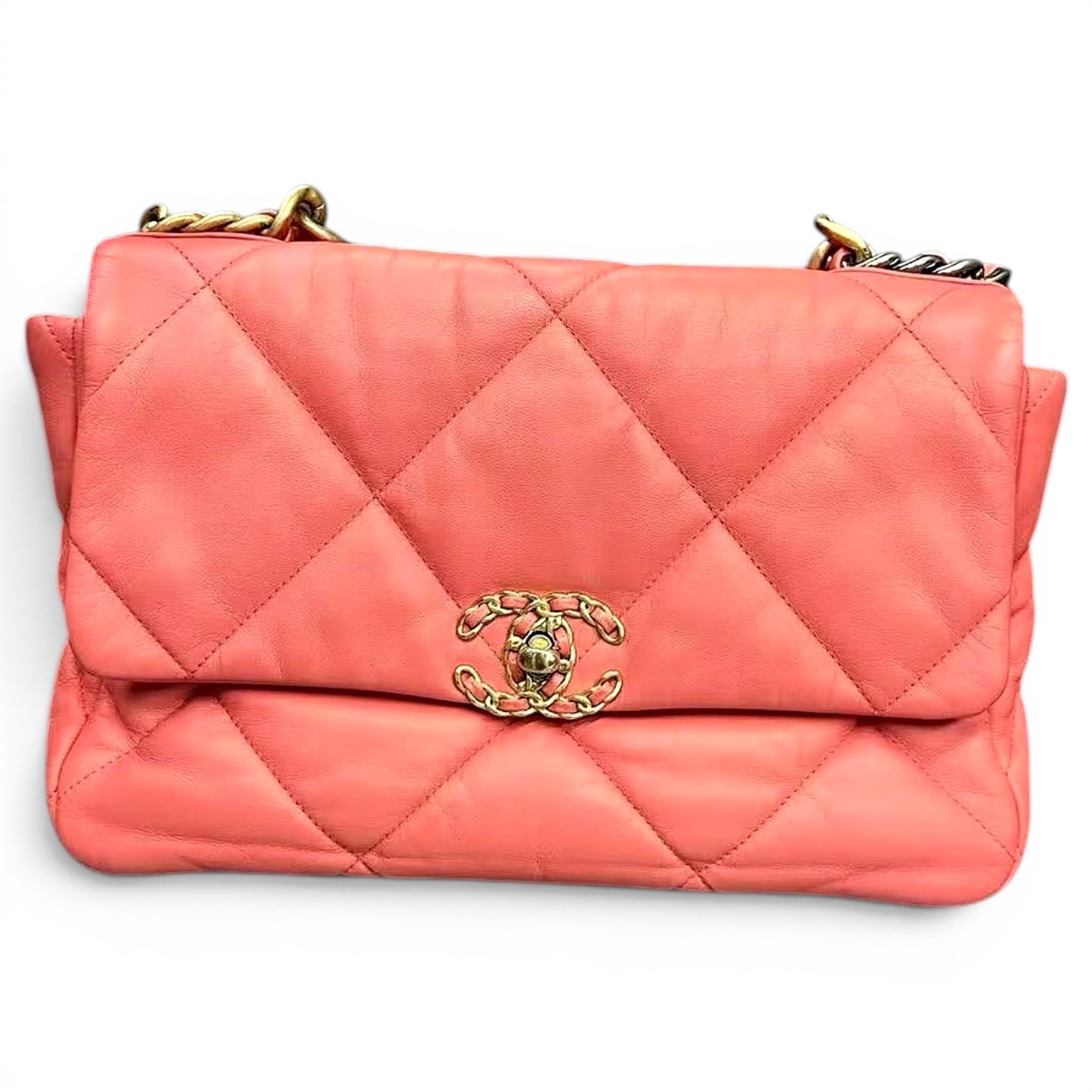Chanel 19 leather handbag