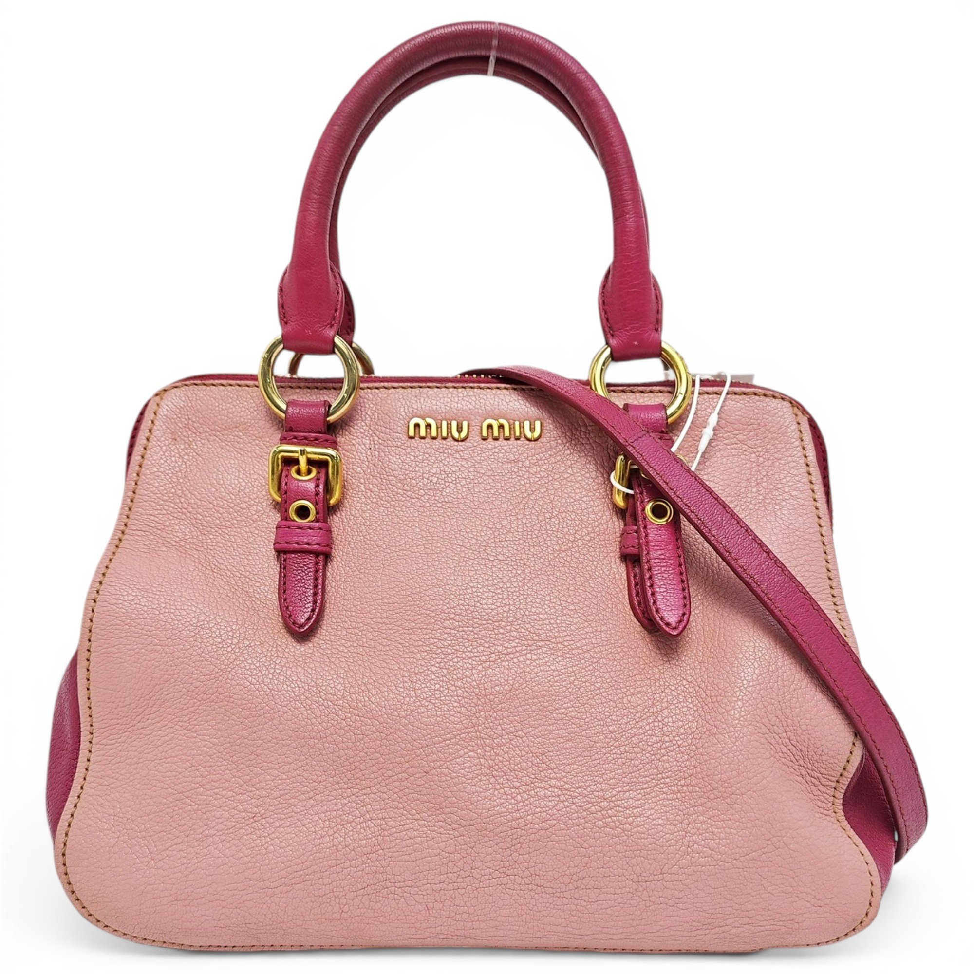 Arcadie leather handbag