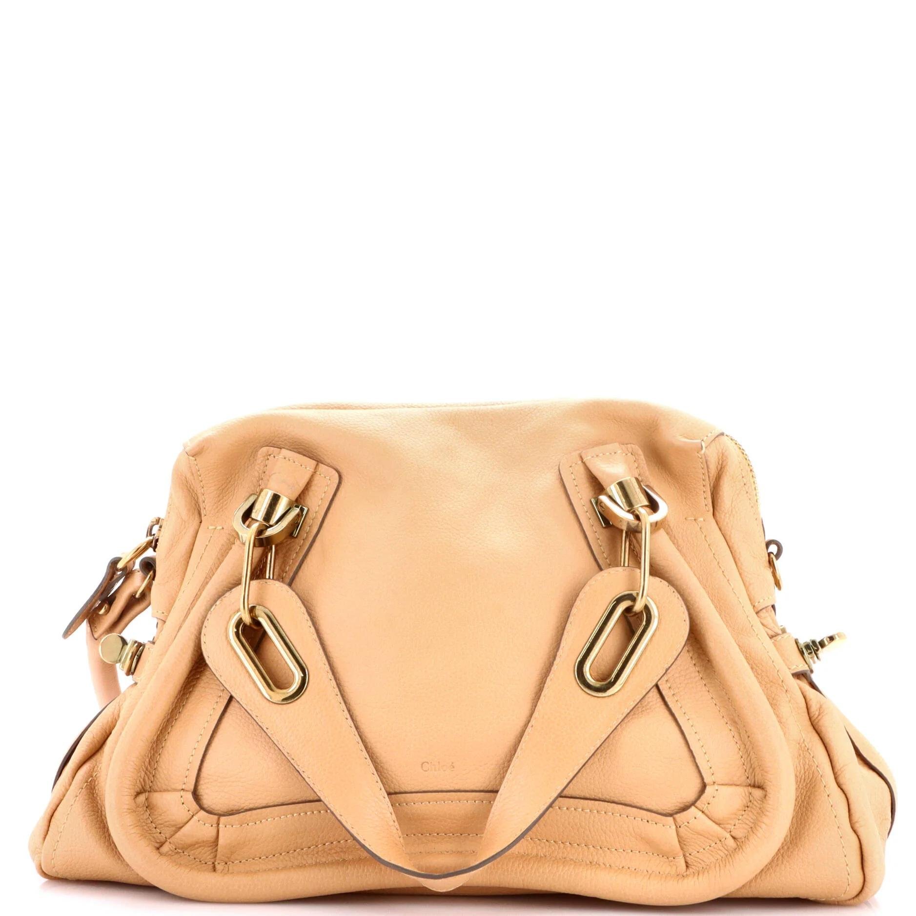 Leather satchel