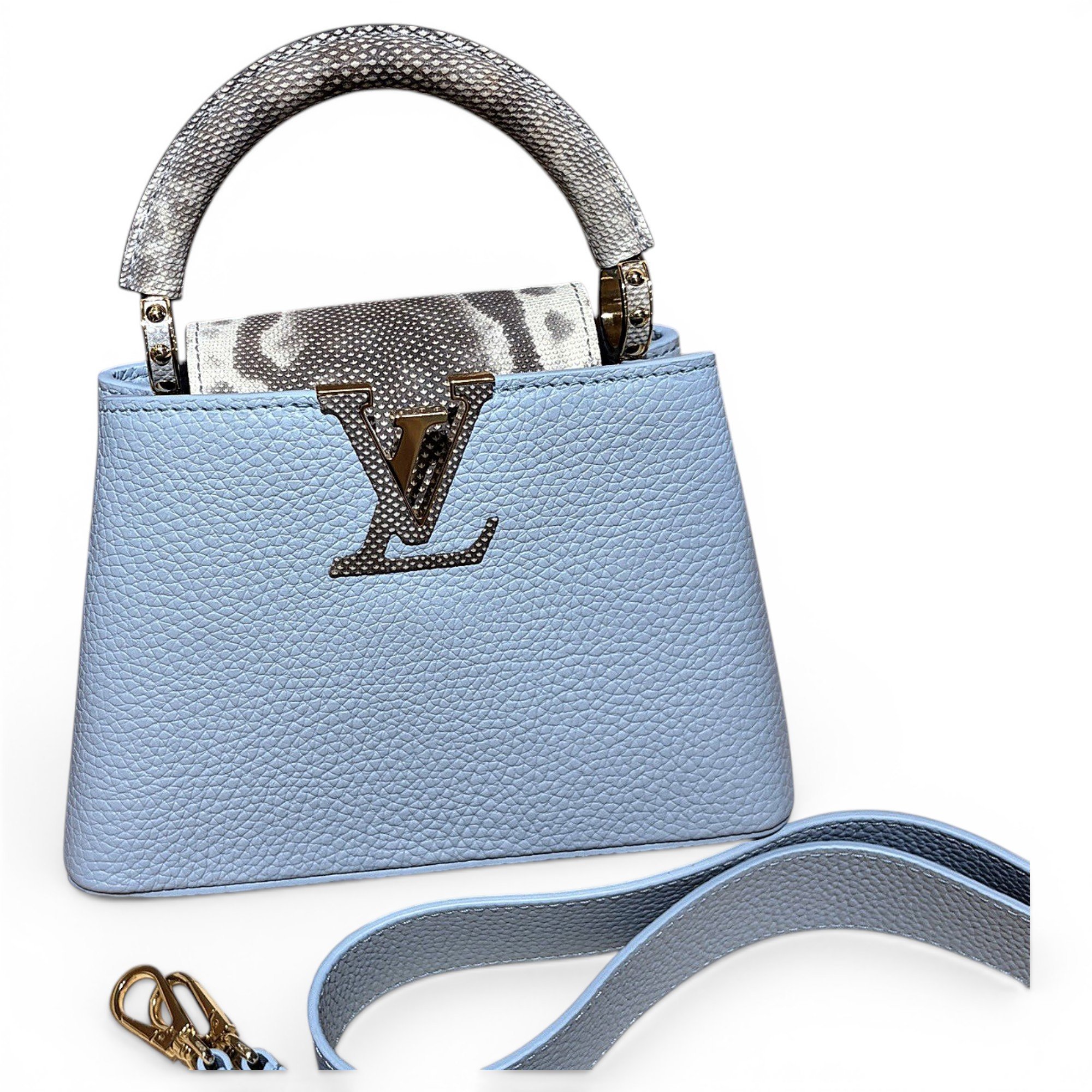 Capucines leather crossbody bag