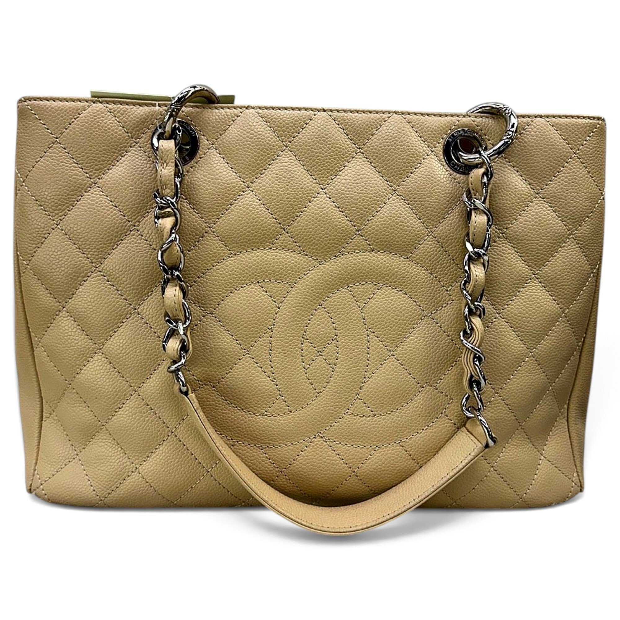 Grand shopping leather tote
