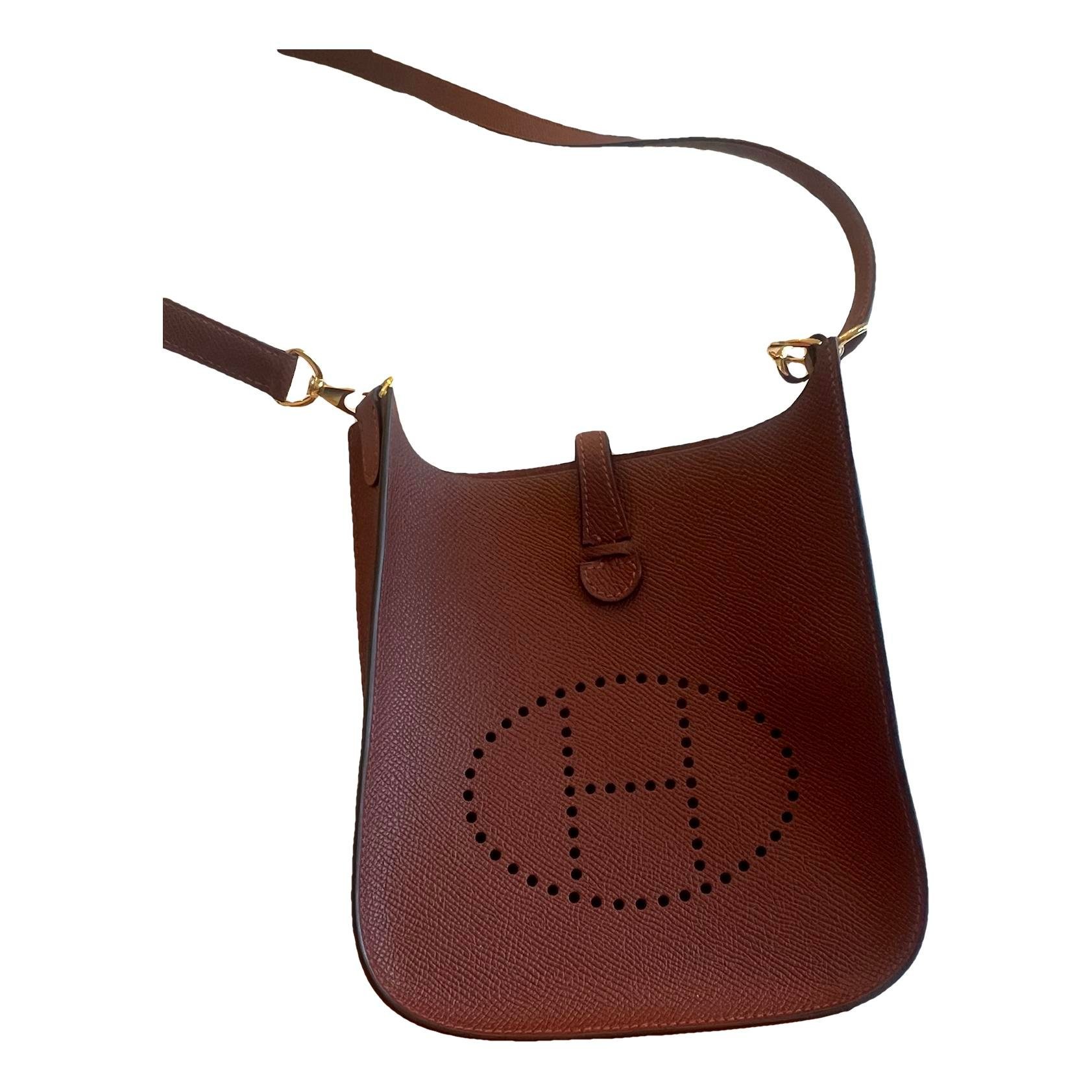 Evelyne leather crossbody bag