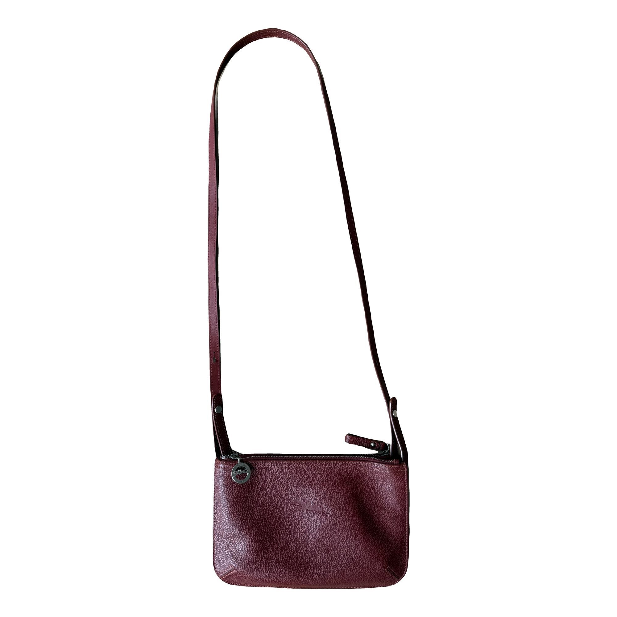 Leather crossbody bag