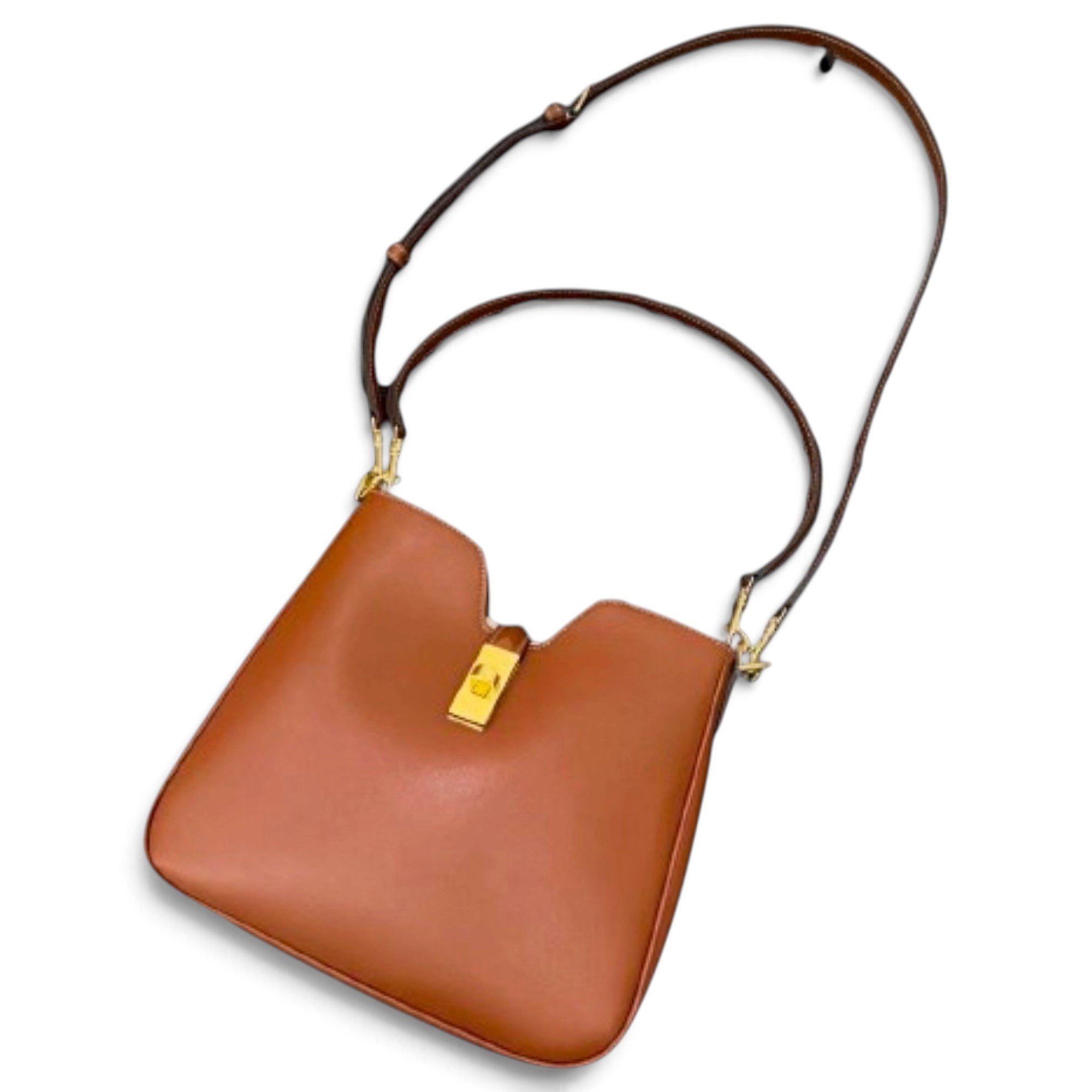 Camille leather handbag