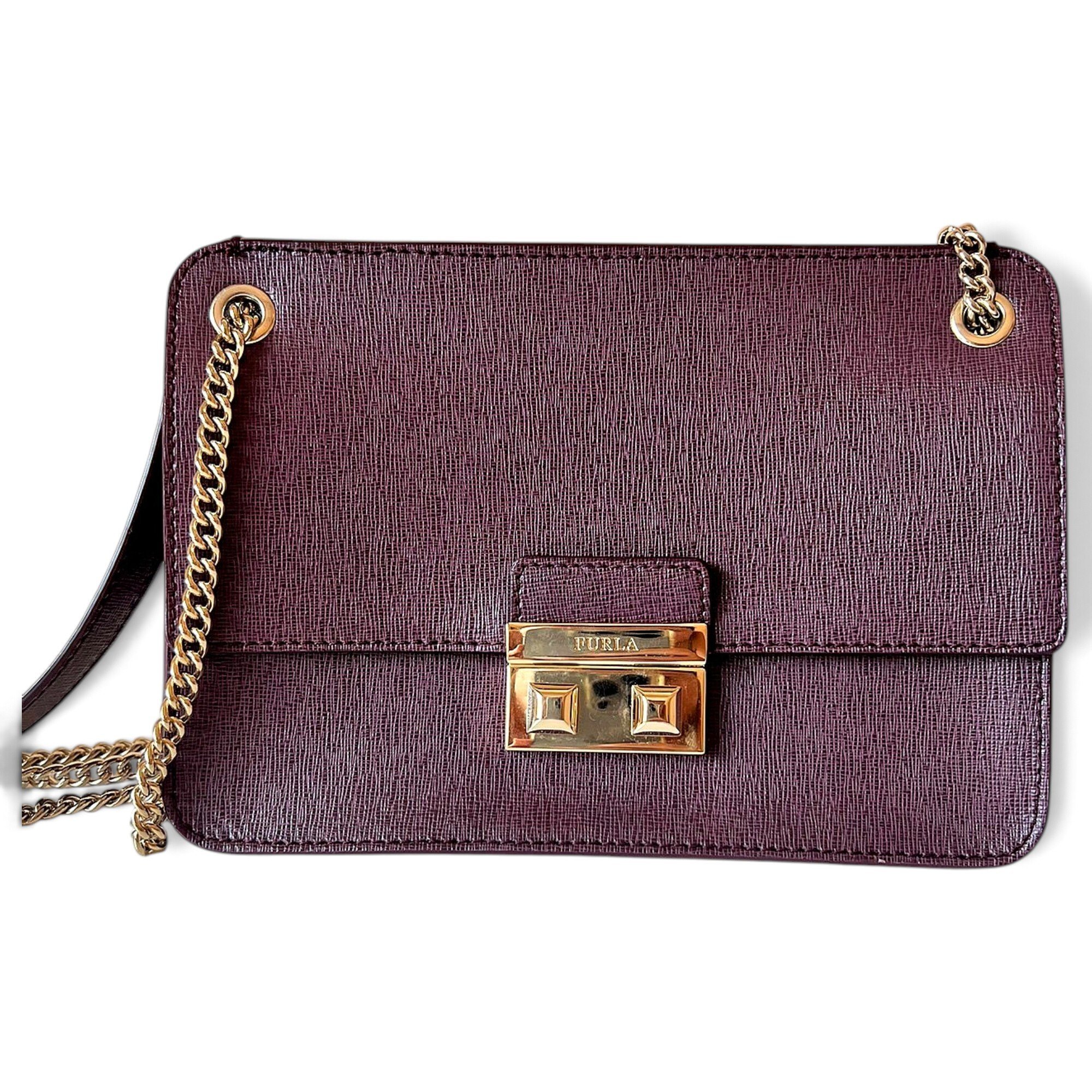Metropolis leather crossbody bag