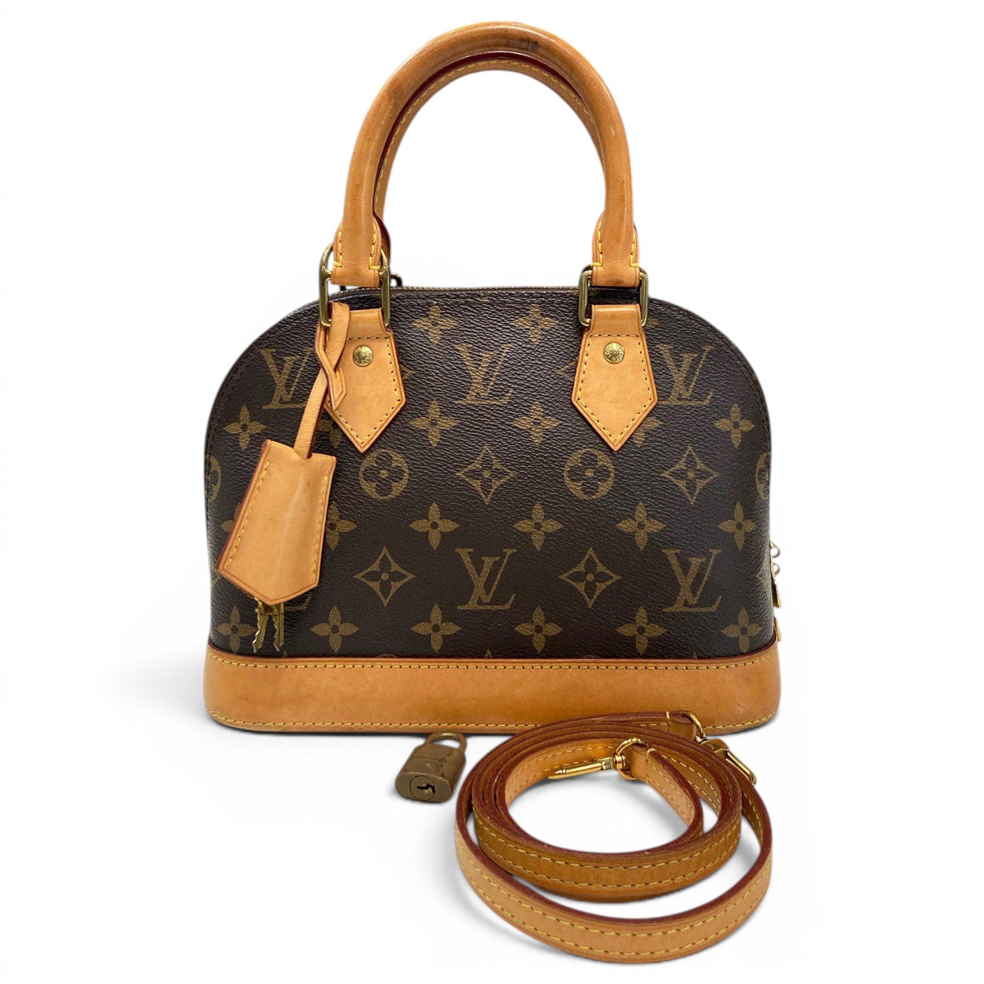 Alma BB leather handbag