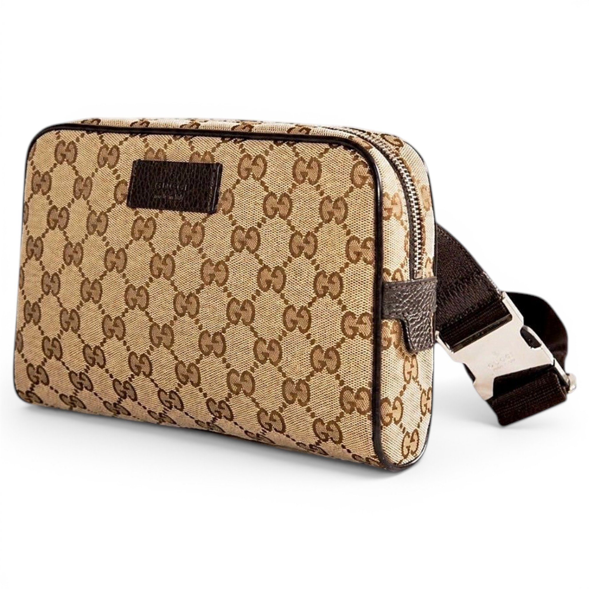 Ophidia GG Supreme cloth crossbody bag