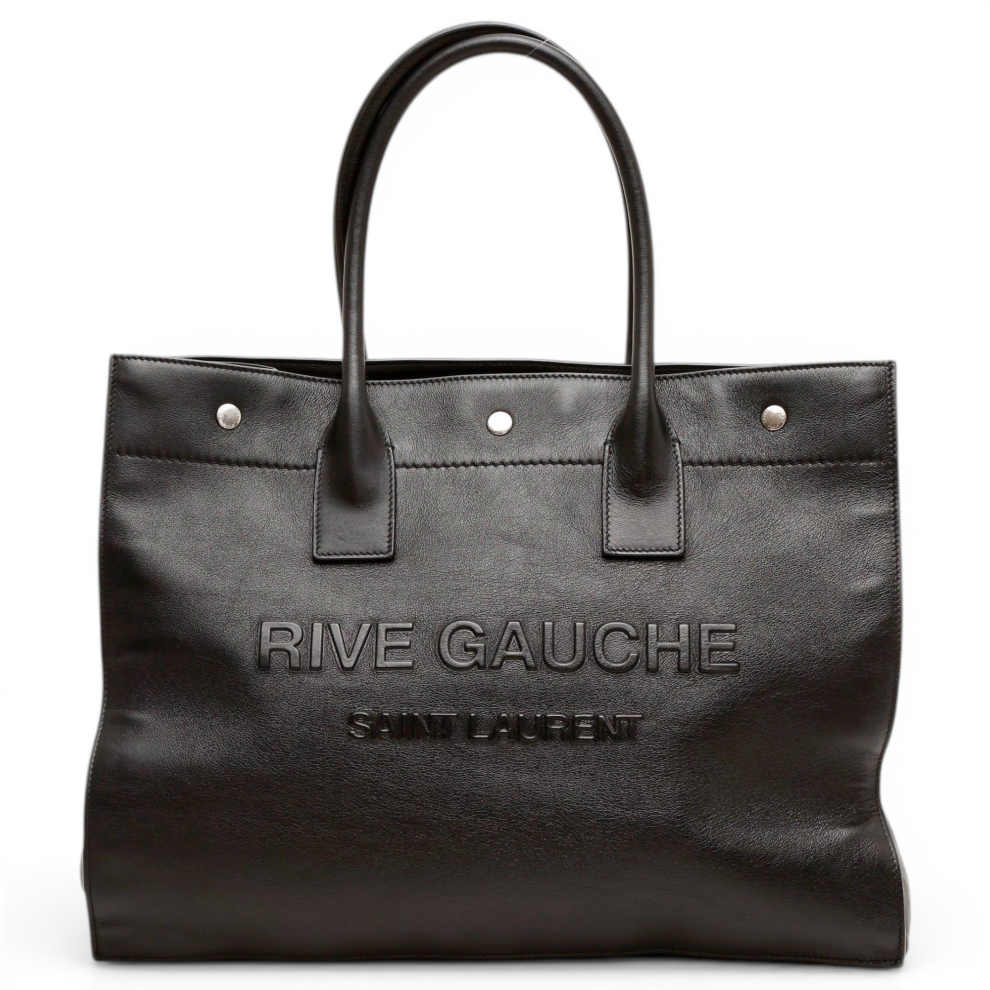 Rive Gauche leather tote