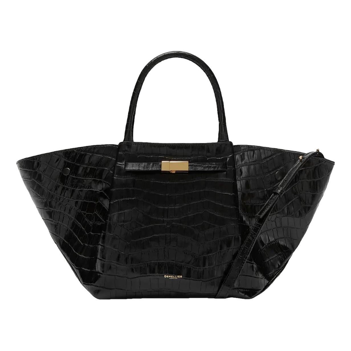 Leather tote