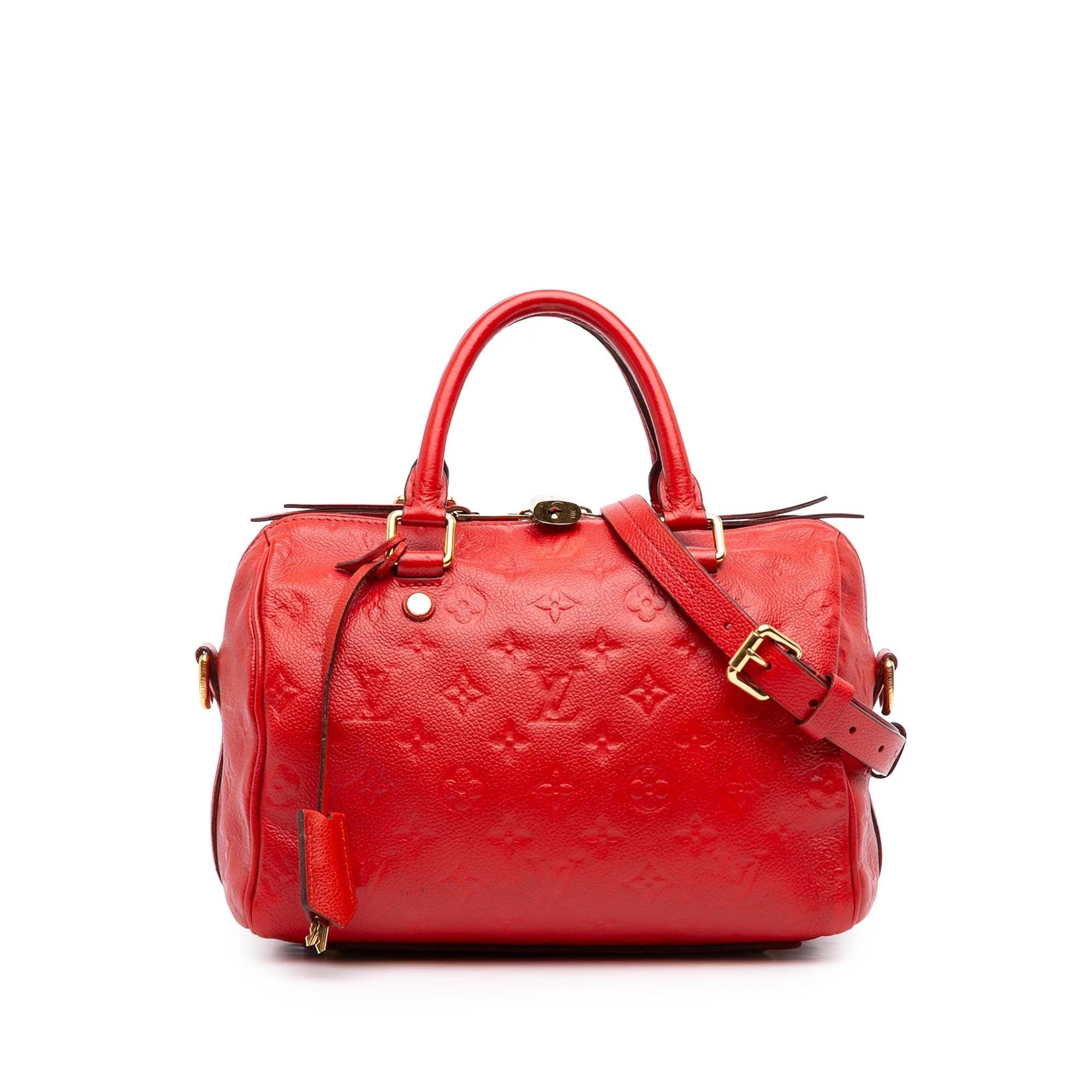 Speedy Bandoulière leather handbag