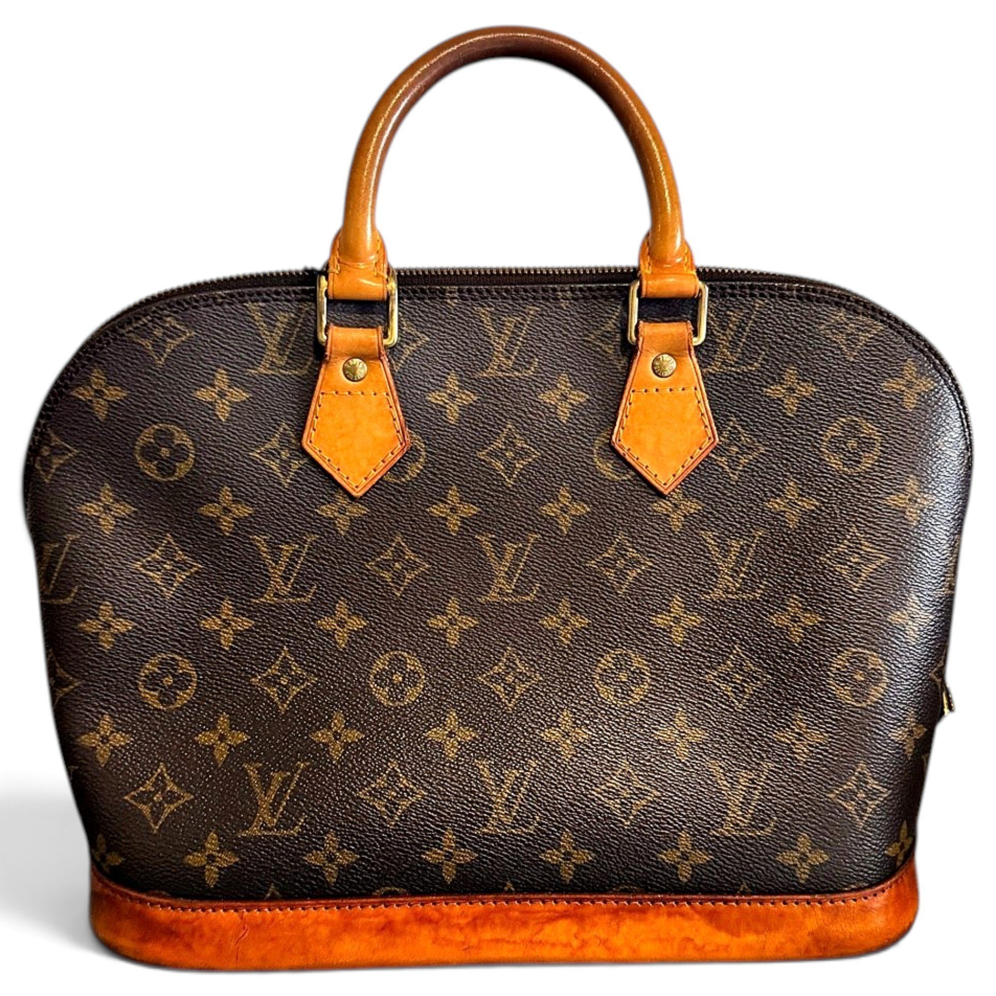 Alma leather handbag