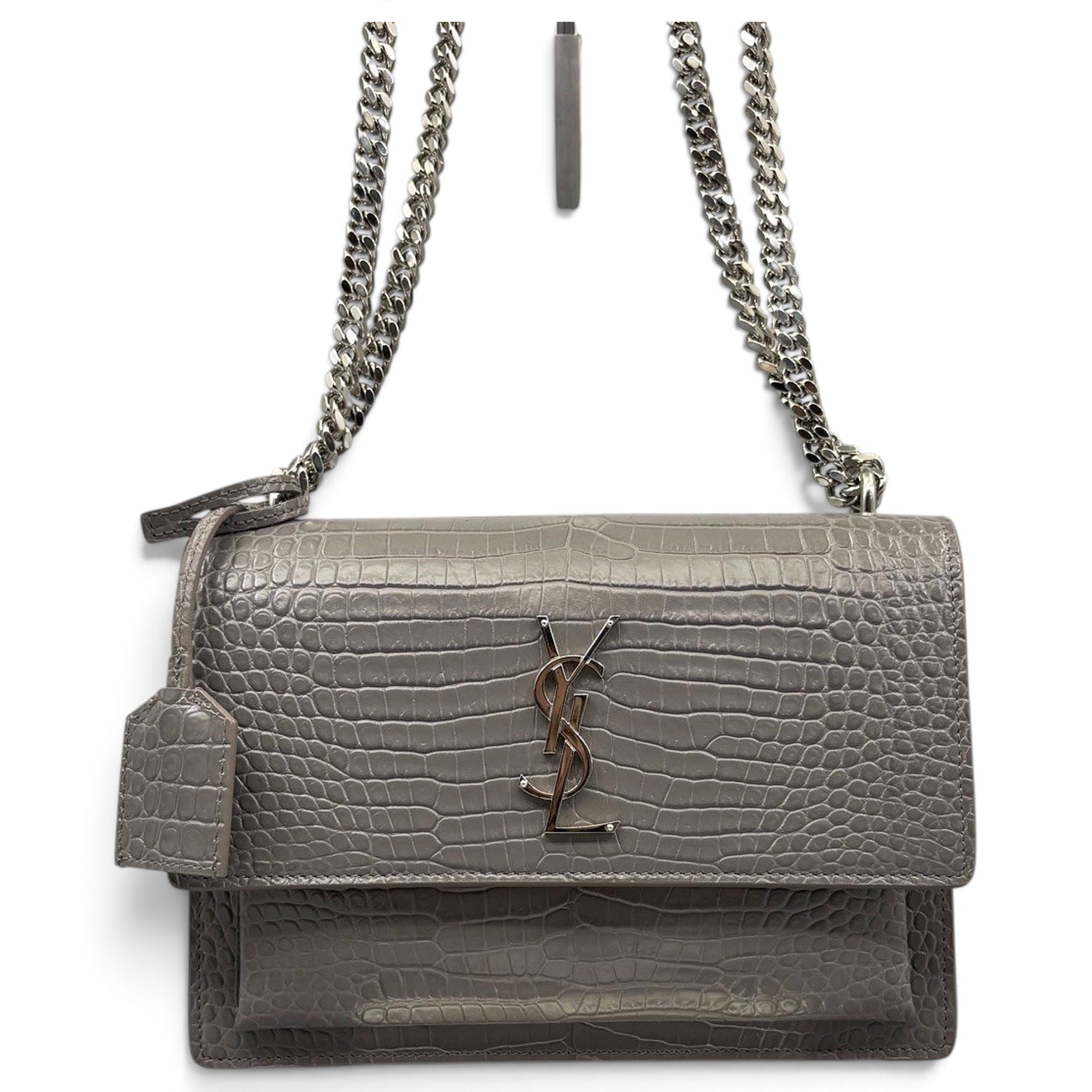 Sunset leather handbag