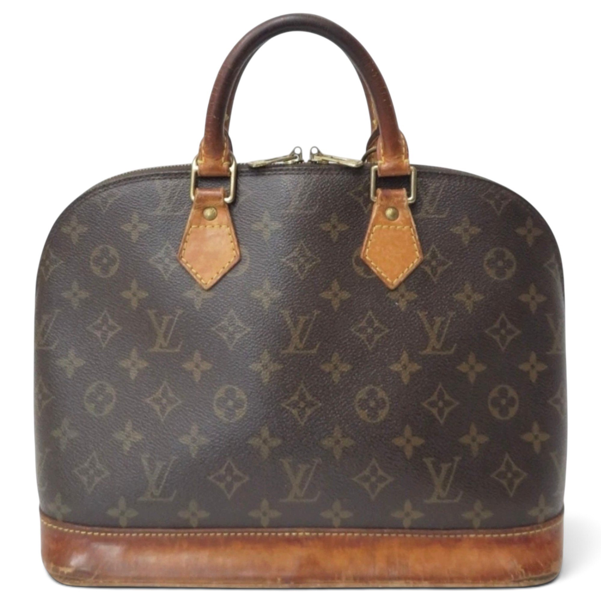 Alma leather handbag