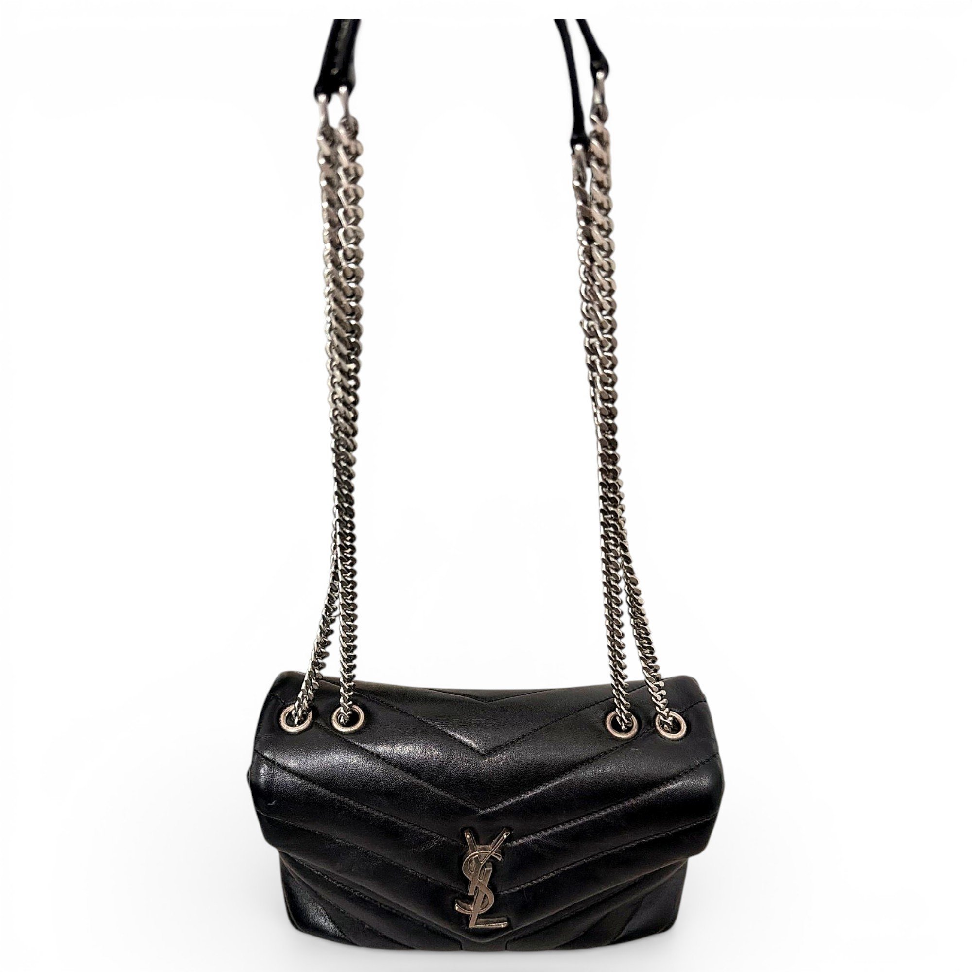 Loulou leather handbag