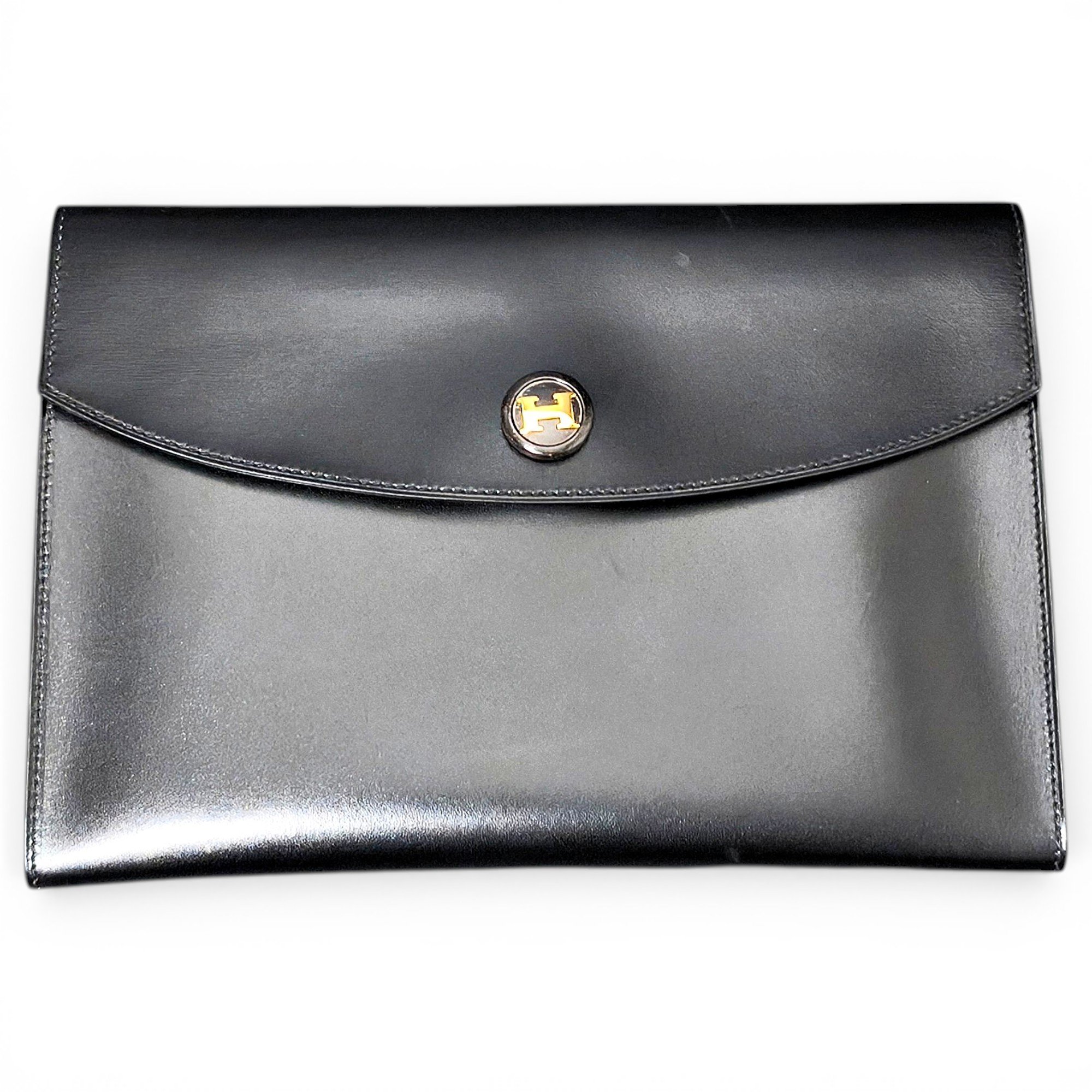 Rio leather clutch bag