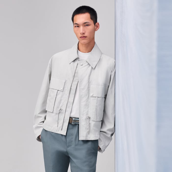 Brume Zipped Straight Cut Jacket