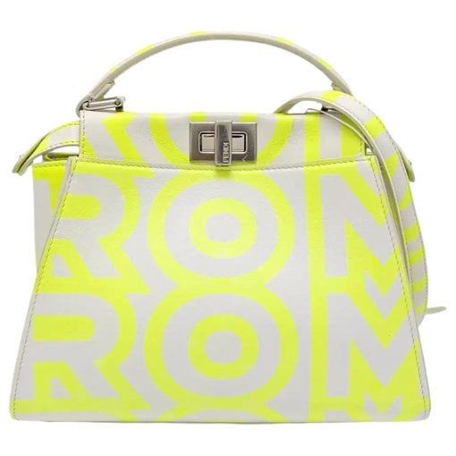Peekaboo leather handbag