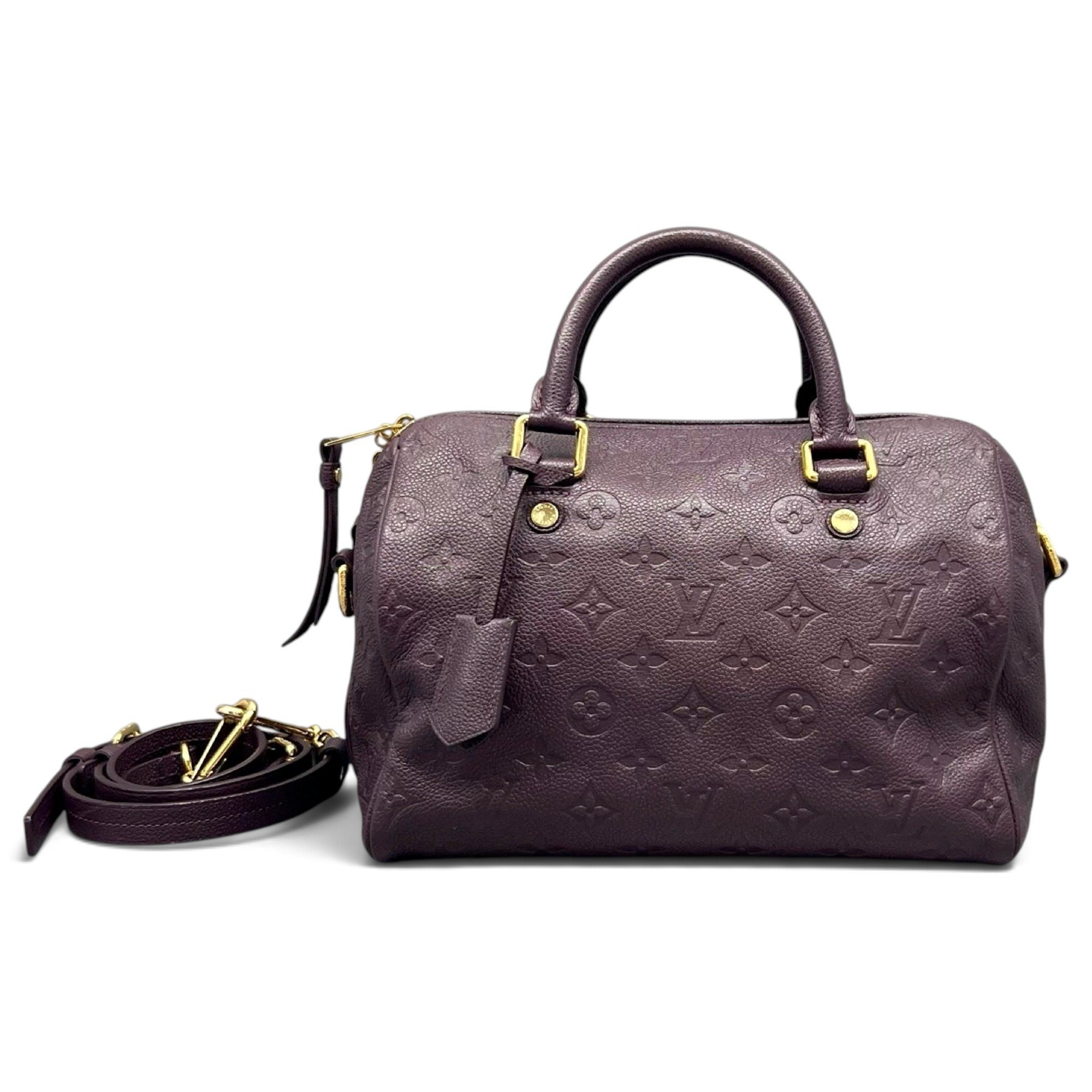 Speedy Bandoulière leather handbag
