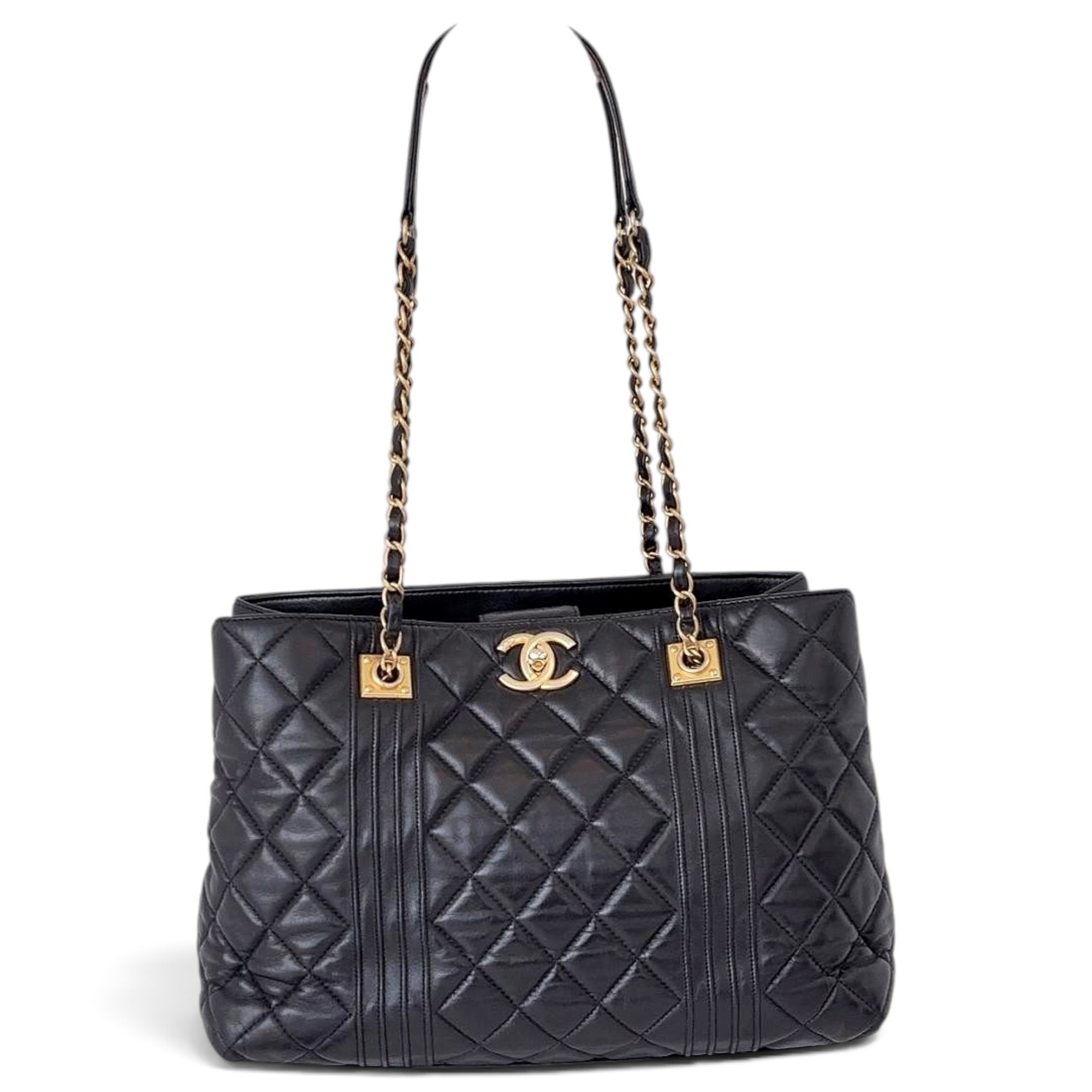 Leather tote